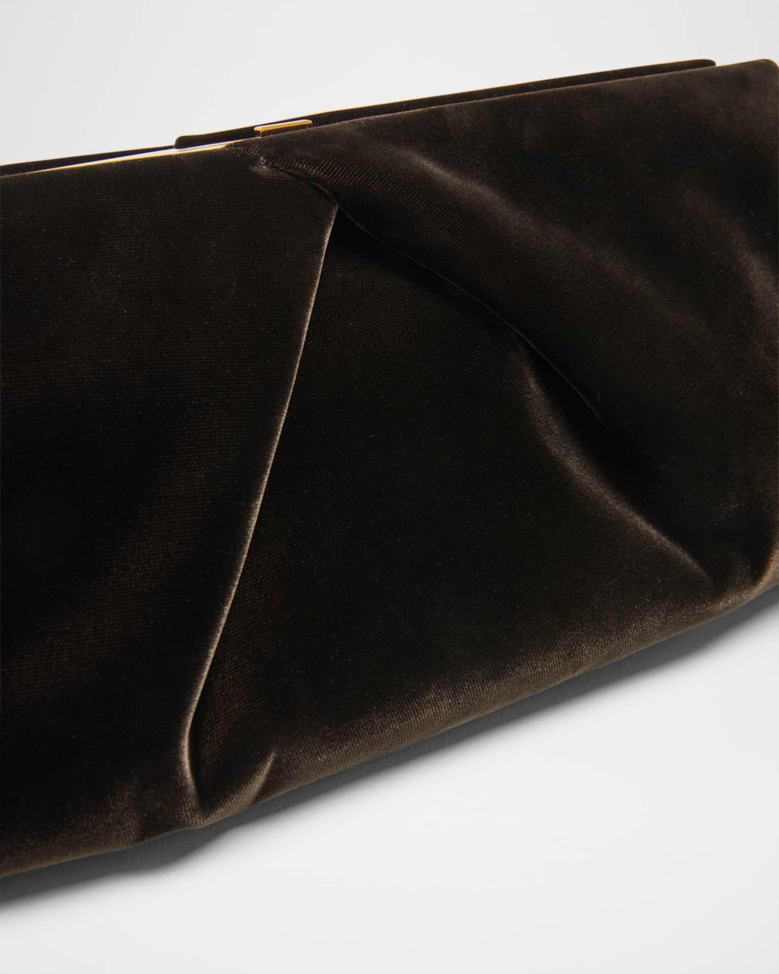 Velvety Viscose Clutch Bag Product Image