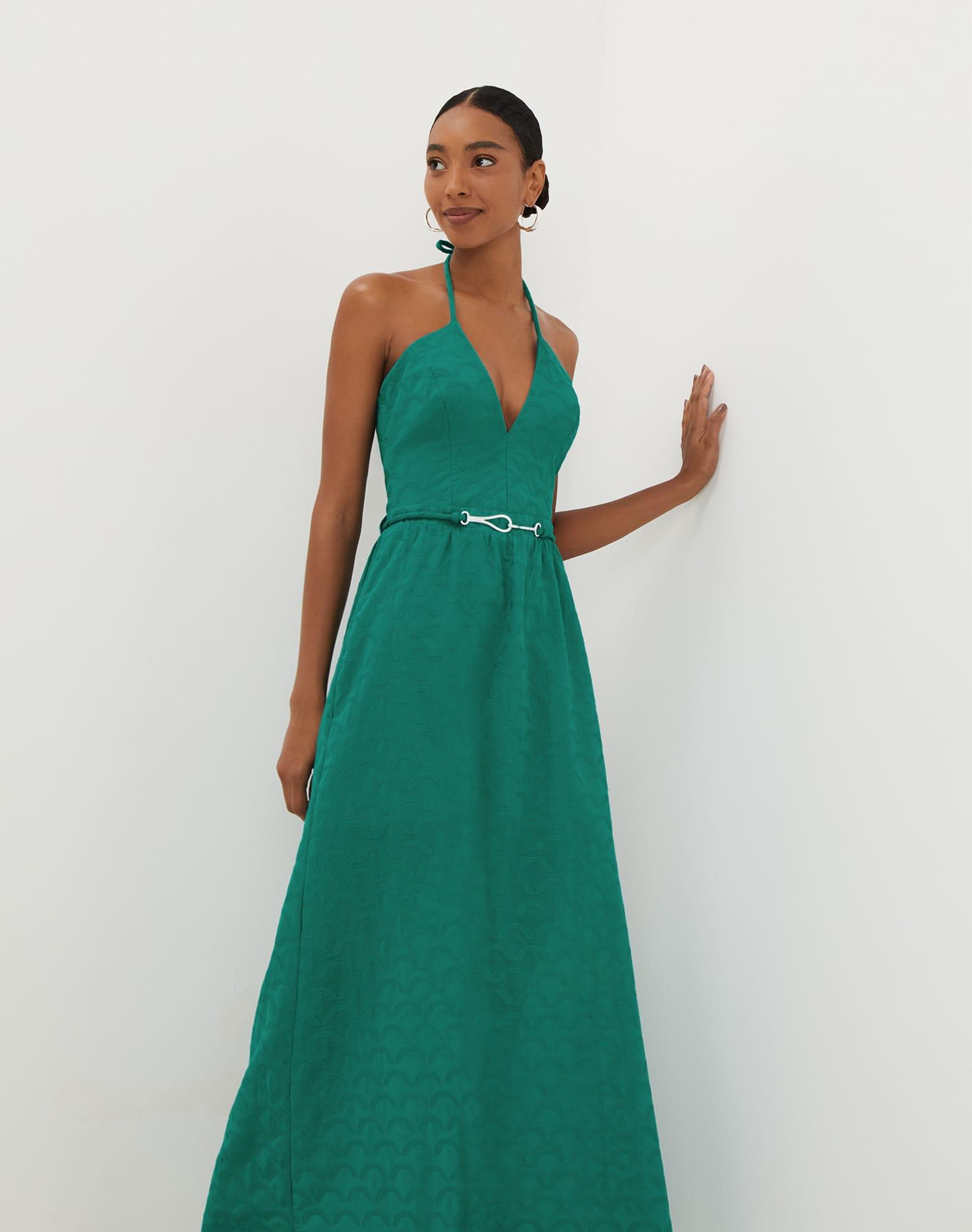 Marina Long Dress - Yacht Product Image