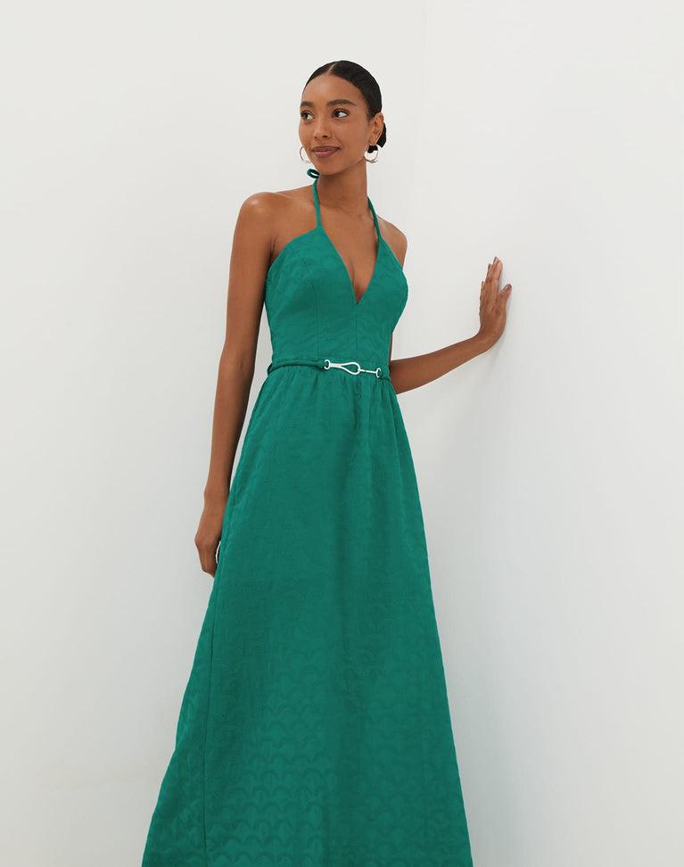 Marina Long Dress - Yacht Product Image