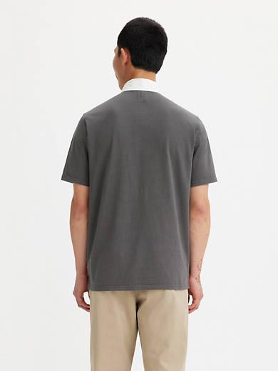 Short Sleeve Union Blocked Rugby Shirt Product Image