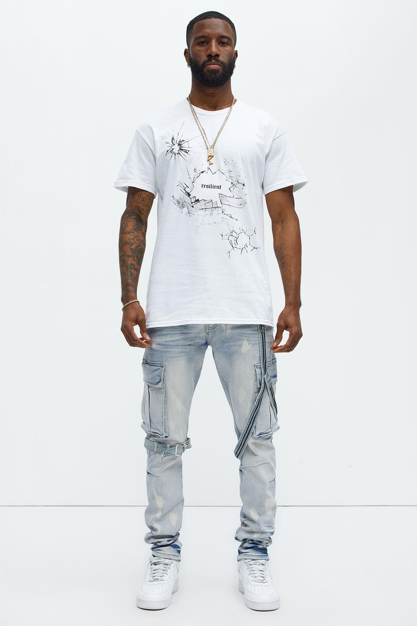 Not Broken Resilient Short Sleeve Tee - White Product Image