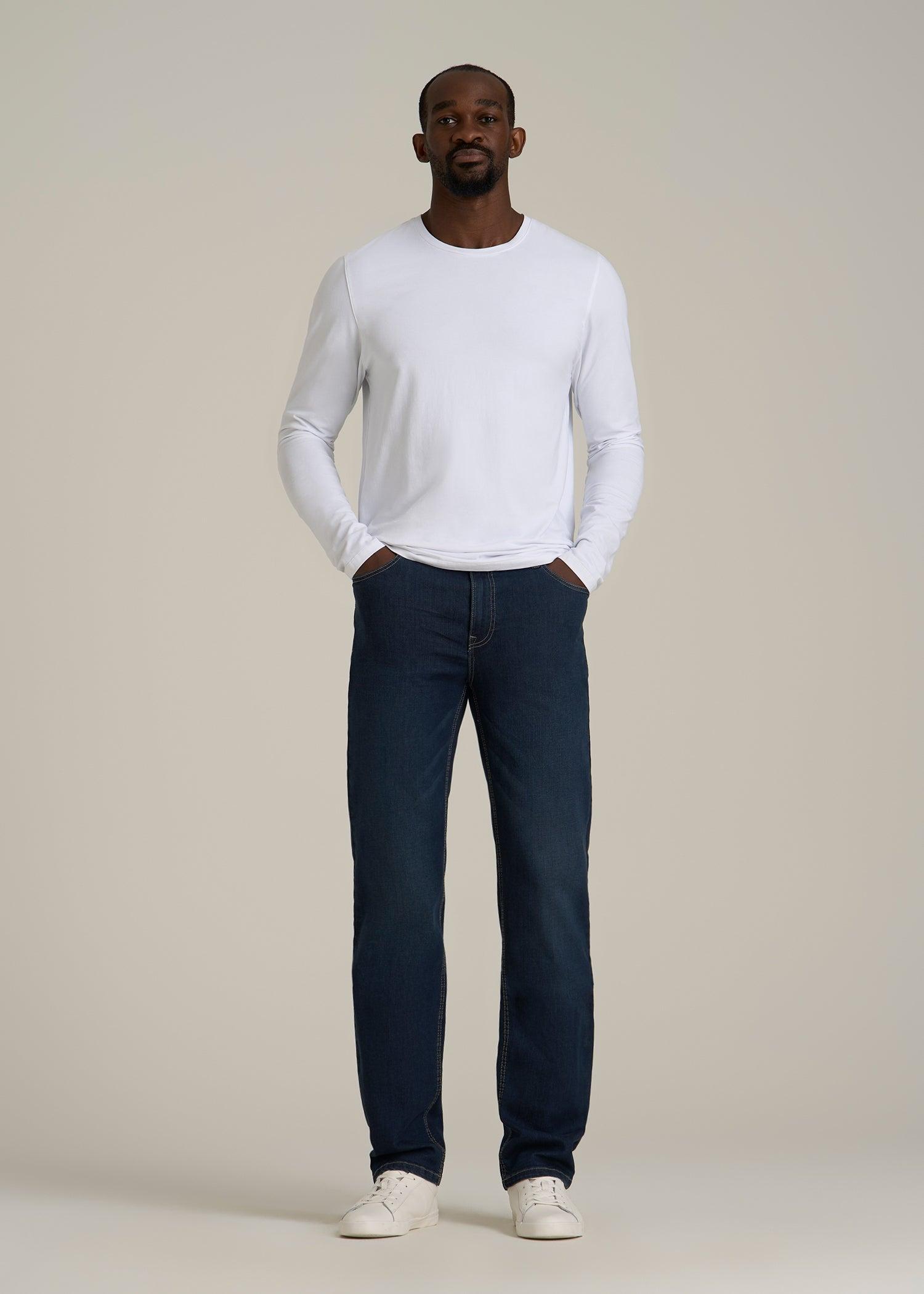 J1 STRAIGHT LEG Jeans for Tall Men in Blue Steel Male Product Image