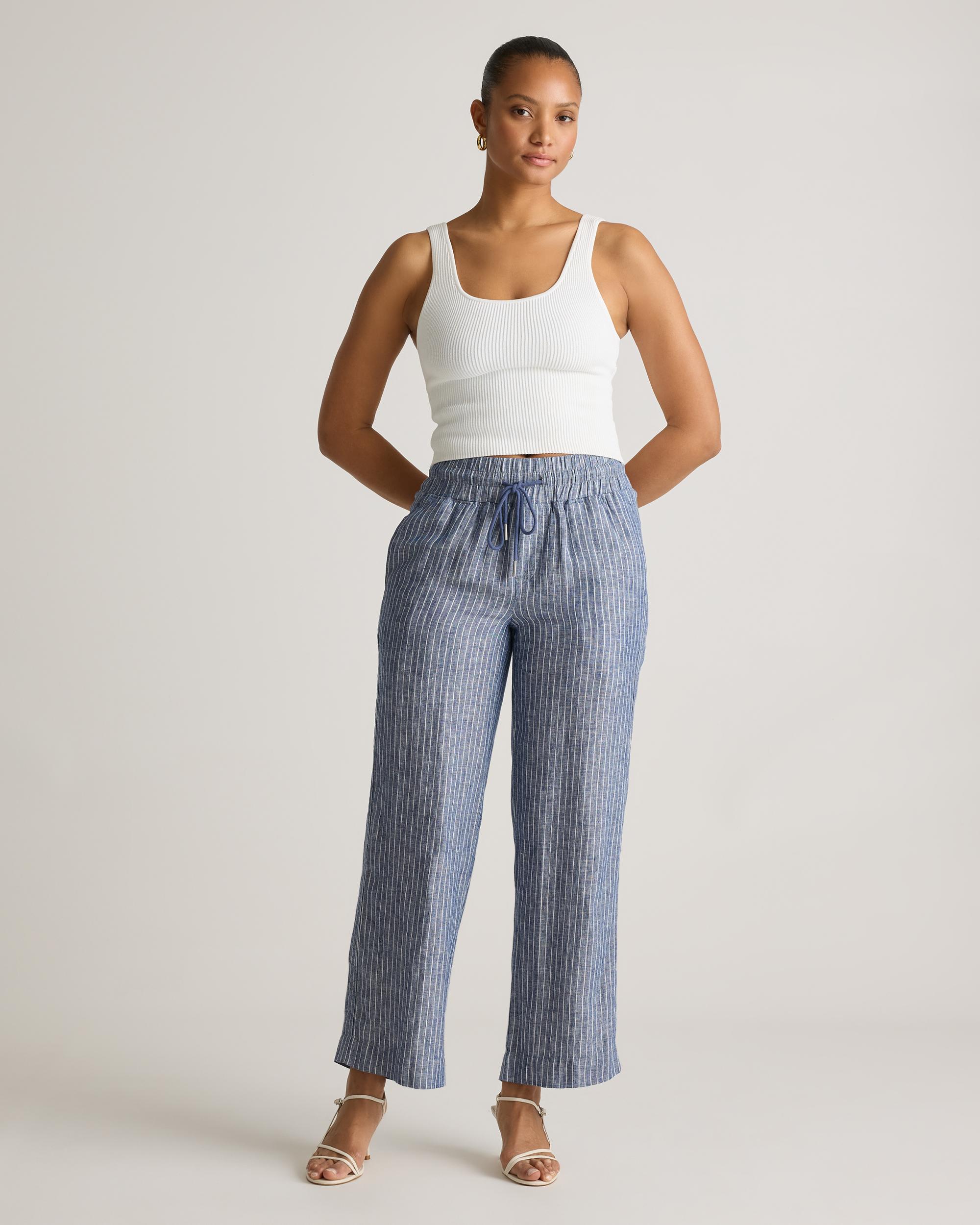 Quince | Women's 100% European Linen Wide Leg Pants Size XS Product Image
