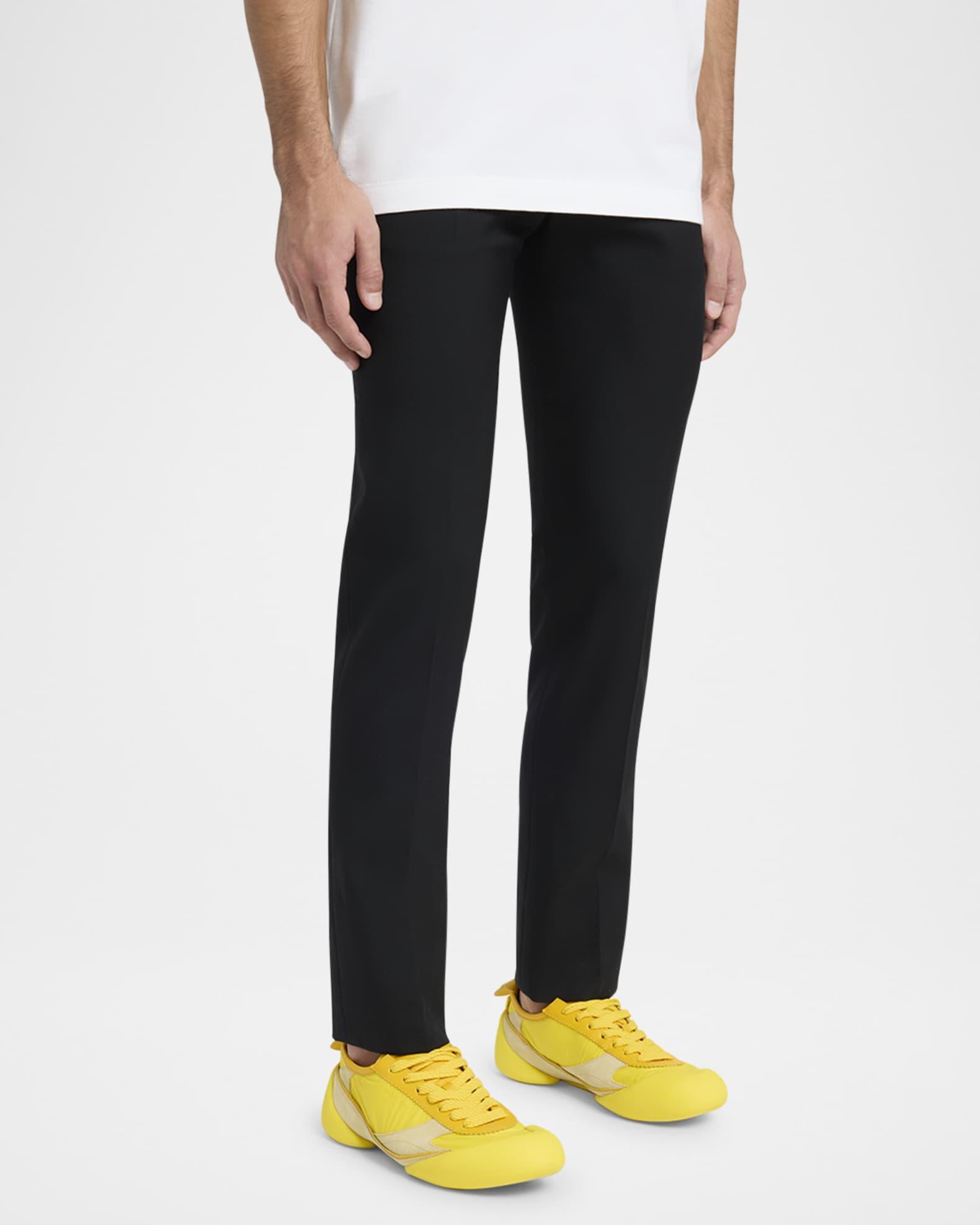 Men's Flexion Nylon and Leather Low-Top Sneakers Product Image