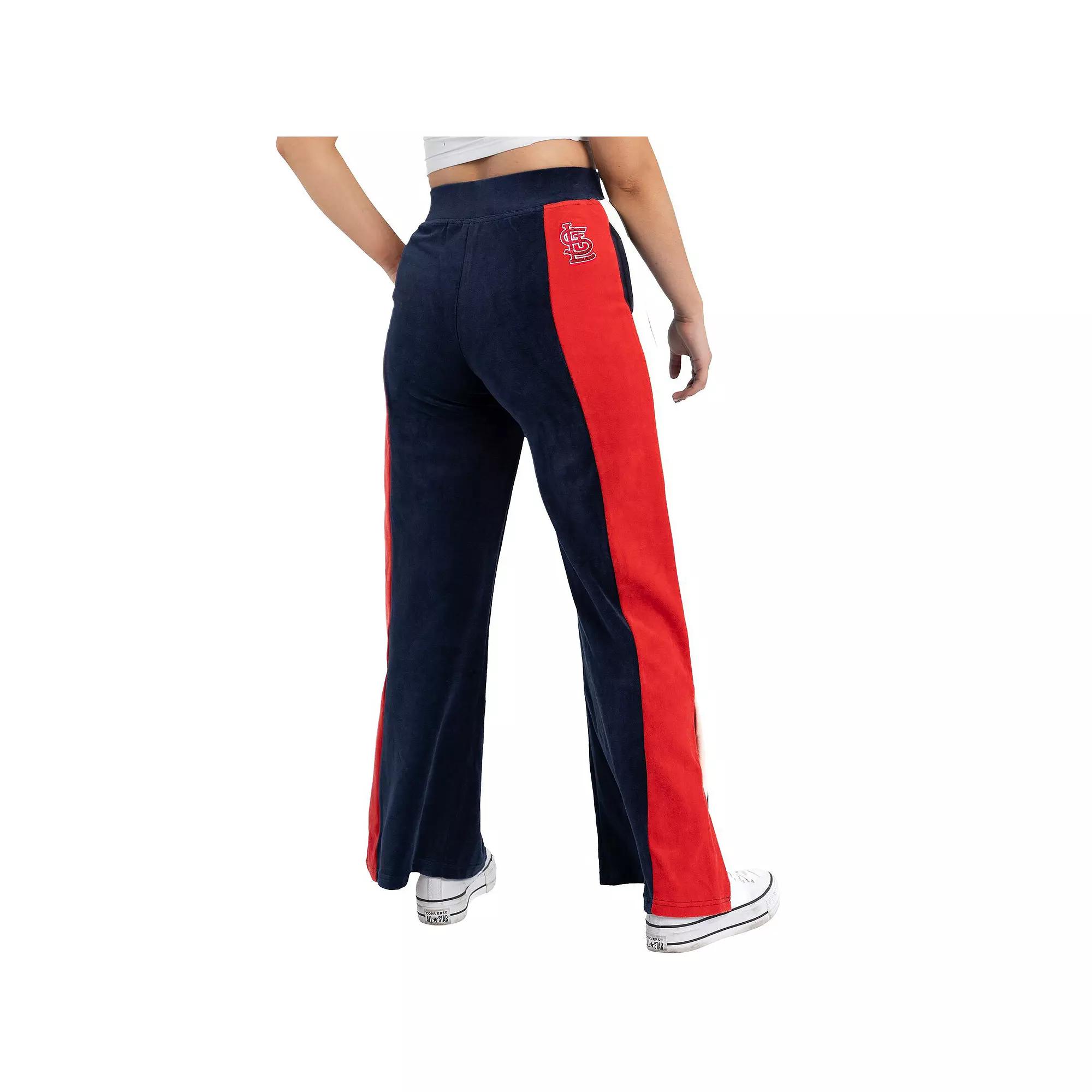 Women's Lusso Navy St. Louis Cardinals Nova Pants, Size: Medium, Blue Product Image