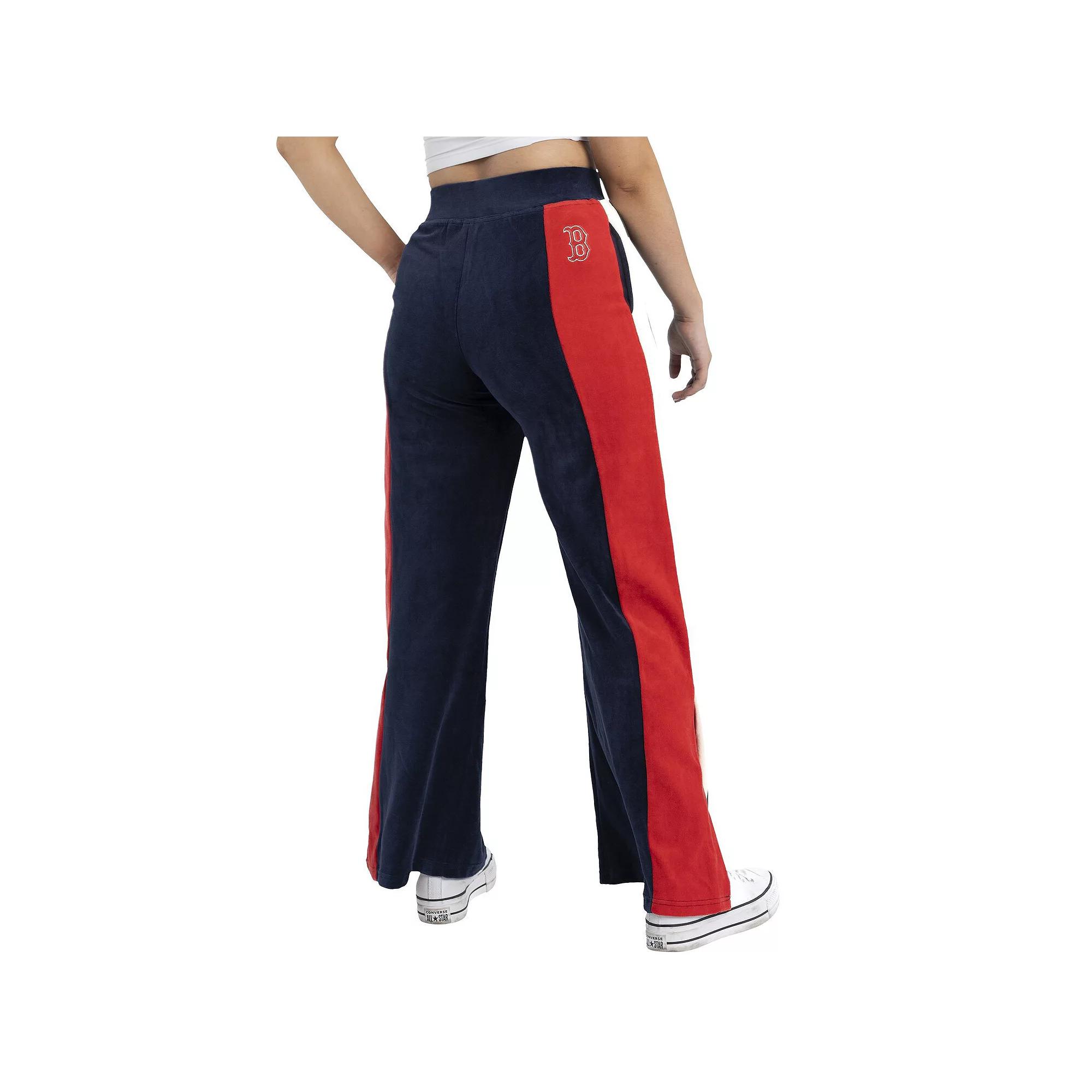 Women's Lusso Navy Boston Red Sox Nova Pants, Size: Small, Blue Product Image