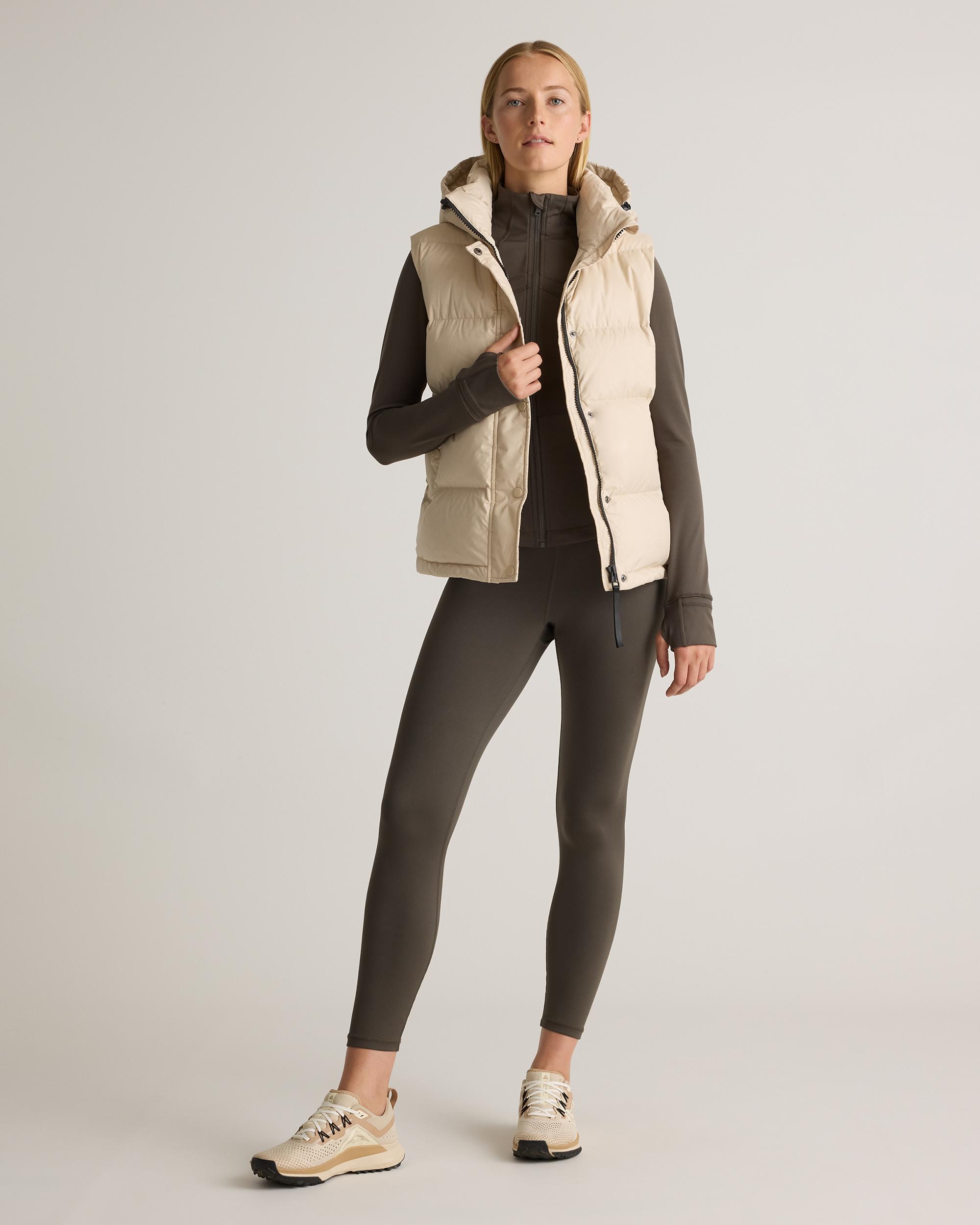 Quince | Women's Responsible Down Puffer Vest Size XS, Recycled Polyester Product Image