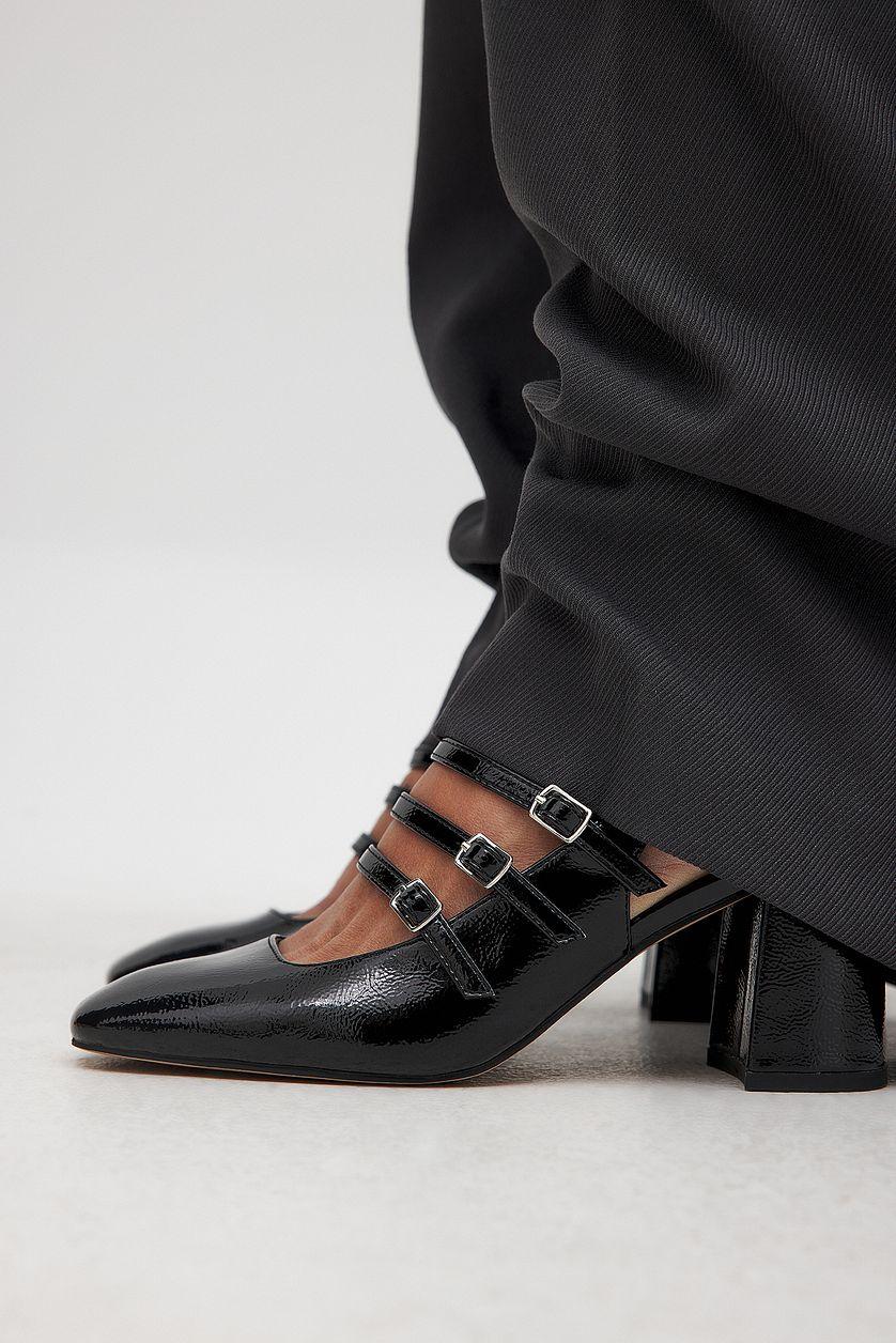 Strap Detail Mary Jane Pumps Product Image