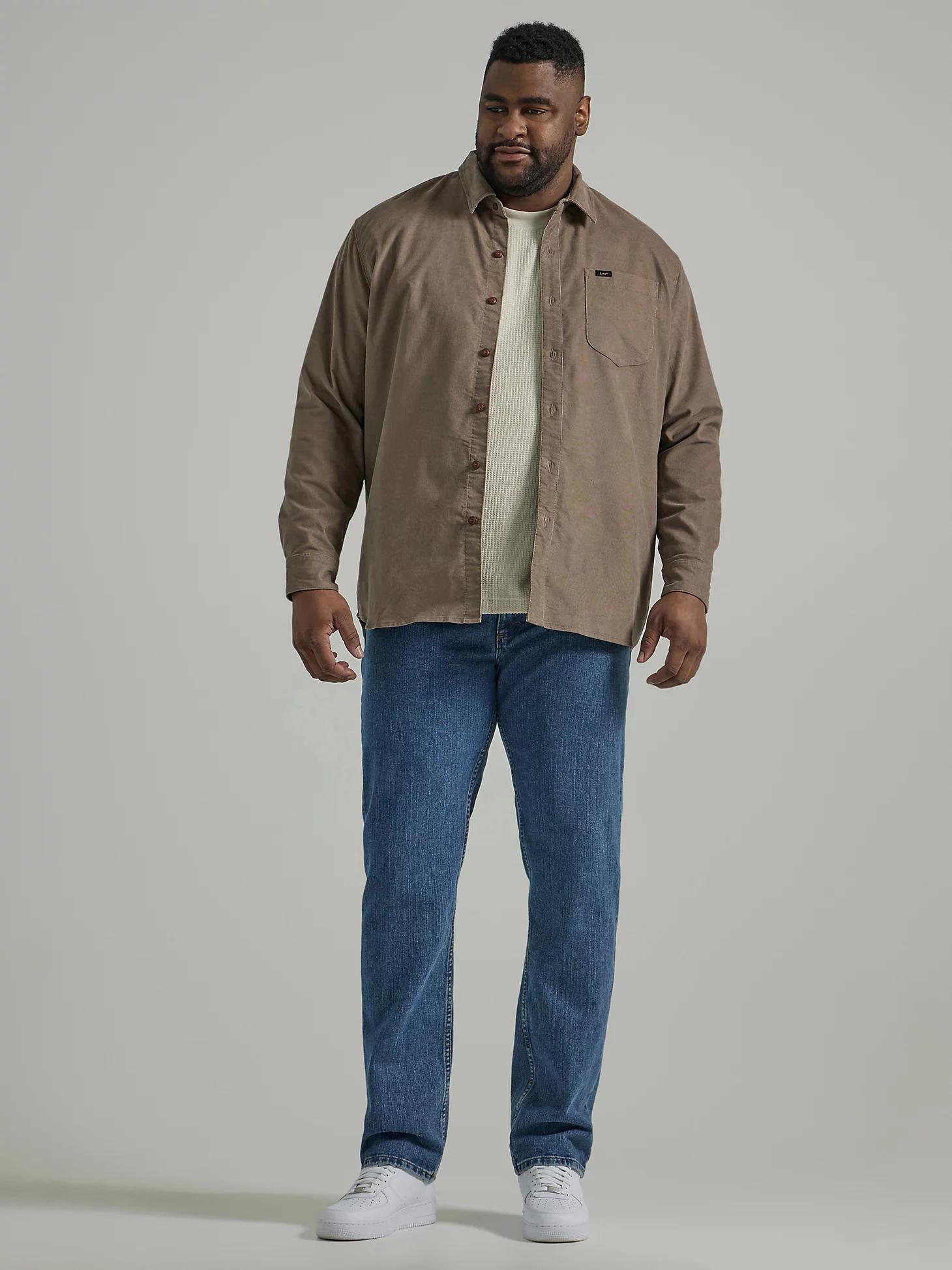 Men's Legendary 100% Cotton Regular Straight Jean (Big & Tall) | Men's Jeans | Lee® Product Image