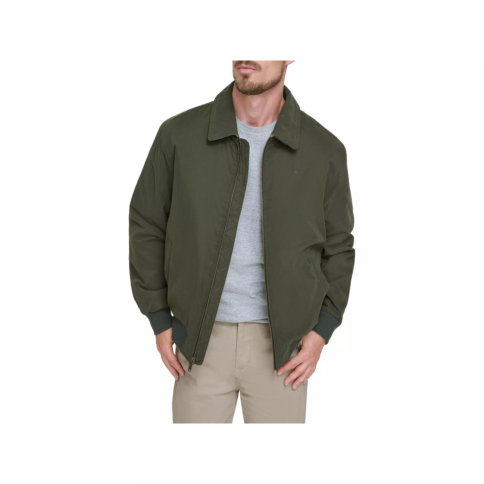 Men's Dockers® Micro-Twill Filled Golf Bomber Jacket,  Product Image
