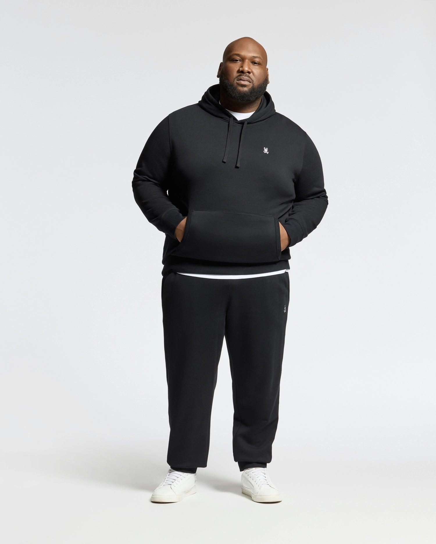 MENS BIG AND TALL LEVY ESSENTIAL FLEECE HOODIE - B9H859D200 Male Product Image