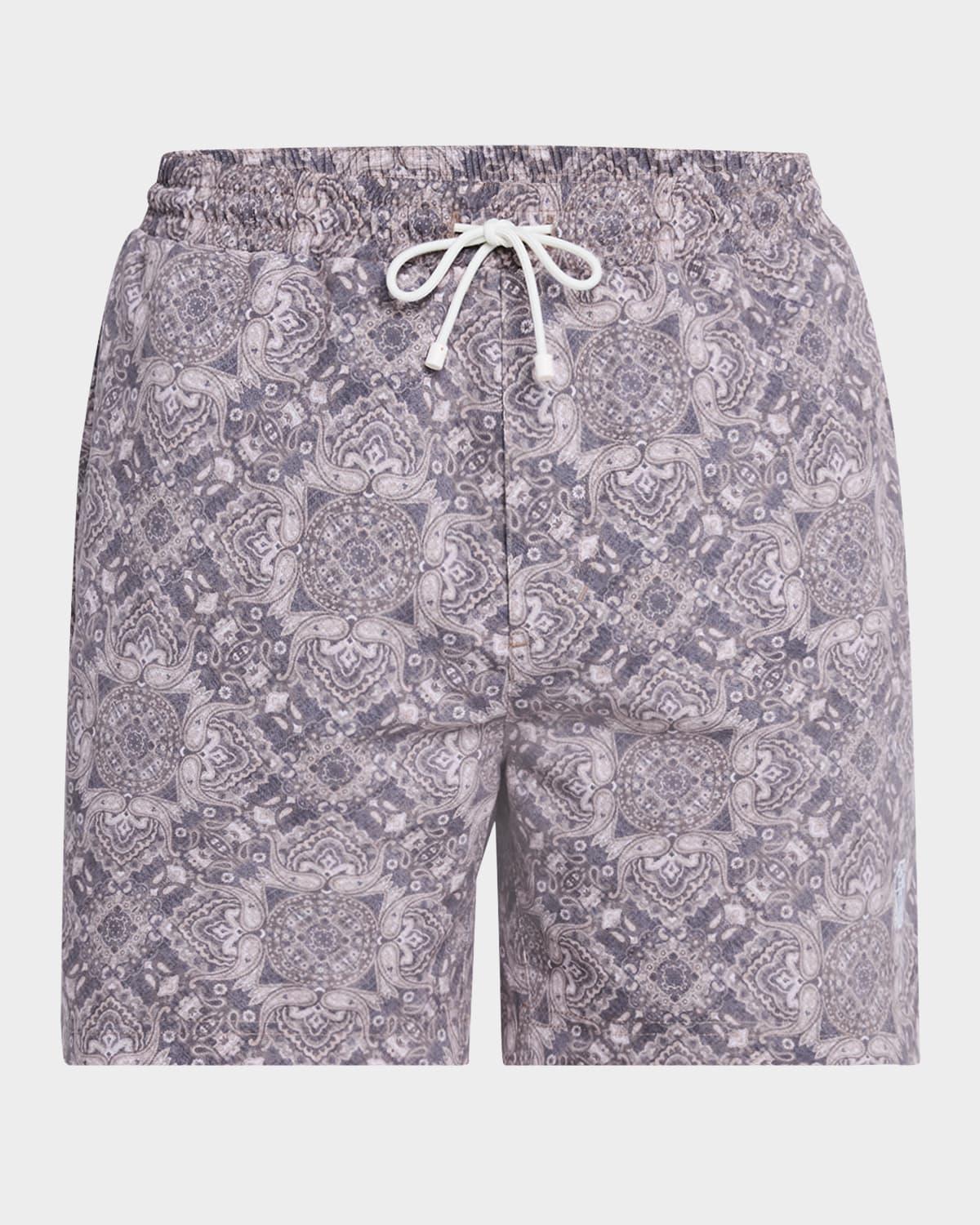 Men's Printed Swim Trunks Product Image