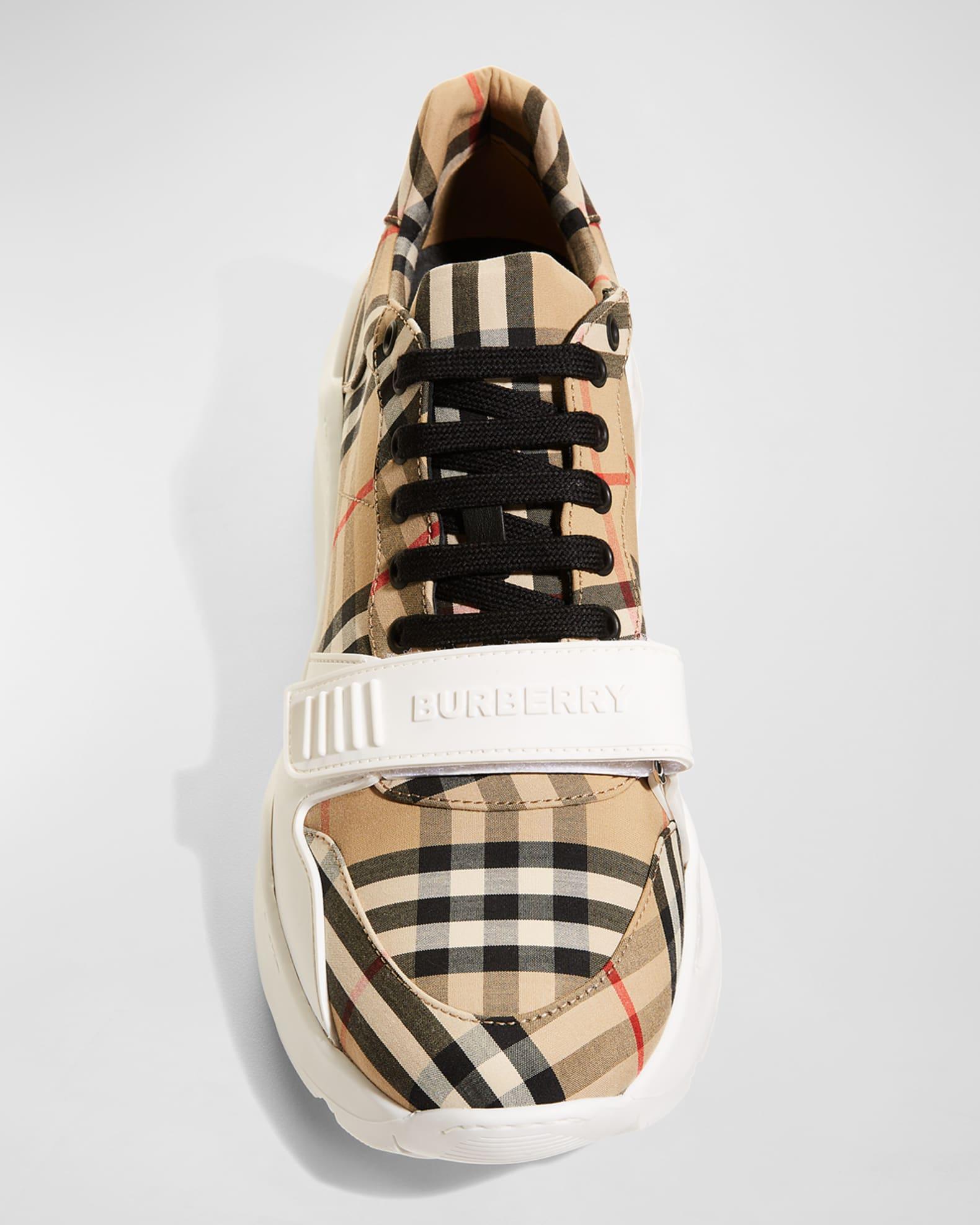Men's Regis Check Trainer Sneakers Product Image