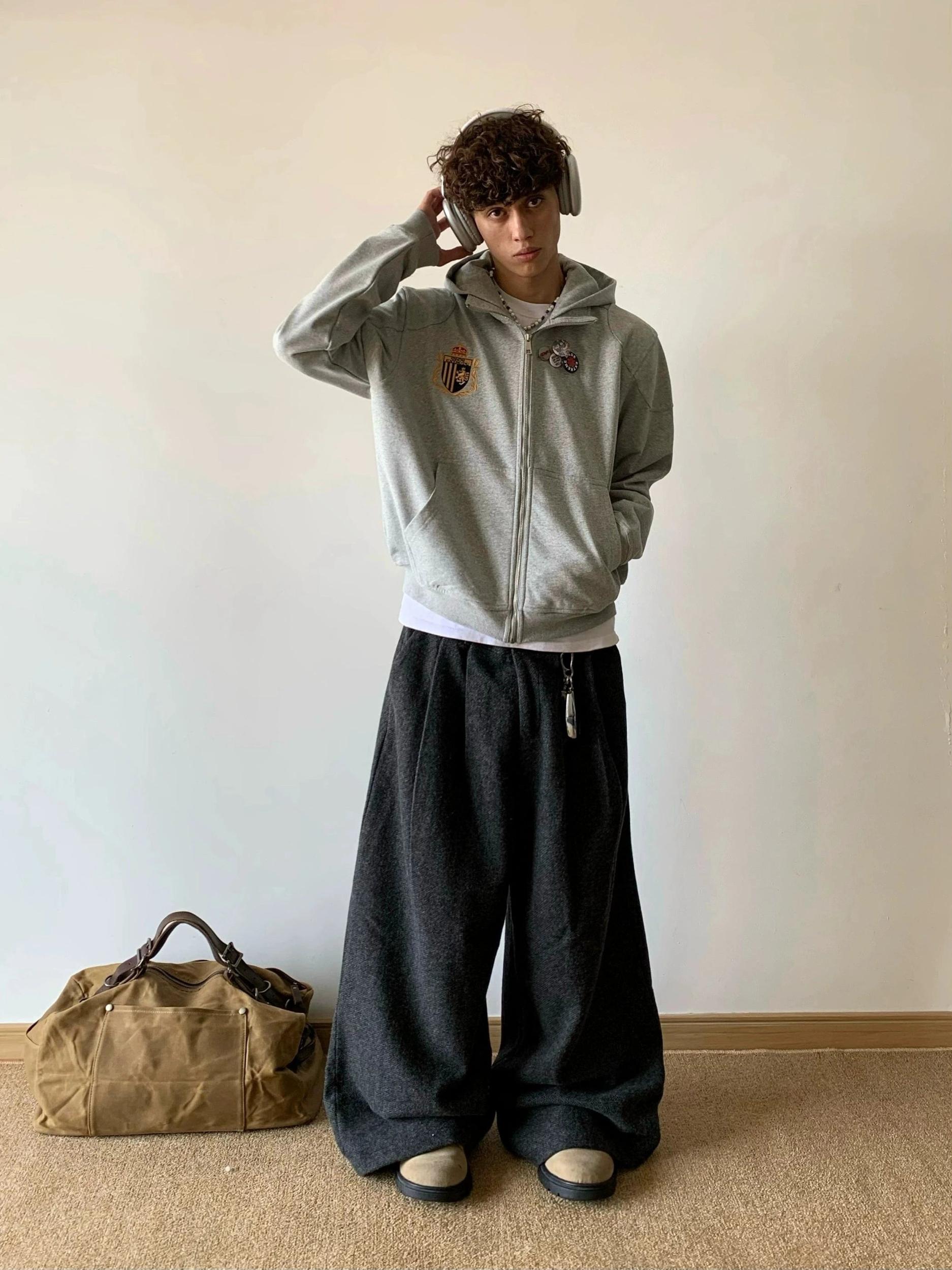 RT No. 18015 SOCCER ZIP BOXY HOODIE Product Image