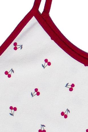 Seamless Cherry Print Ringer Cami Product Image