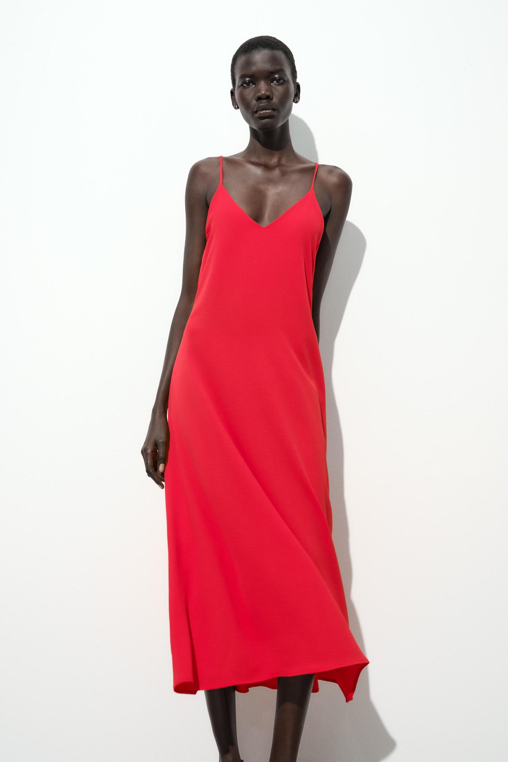 FLOWY LONG DRESS Product Image