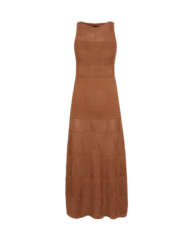 Knit Silvie Long Dress - Éclair Product Image