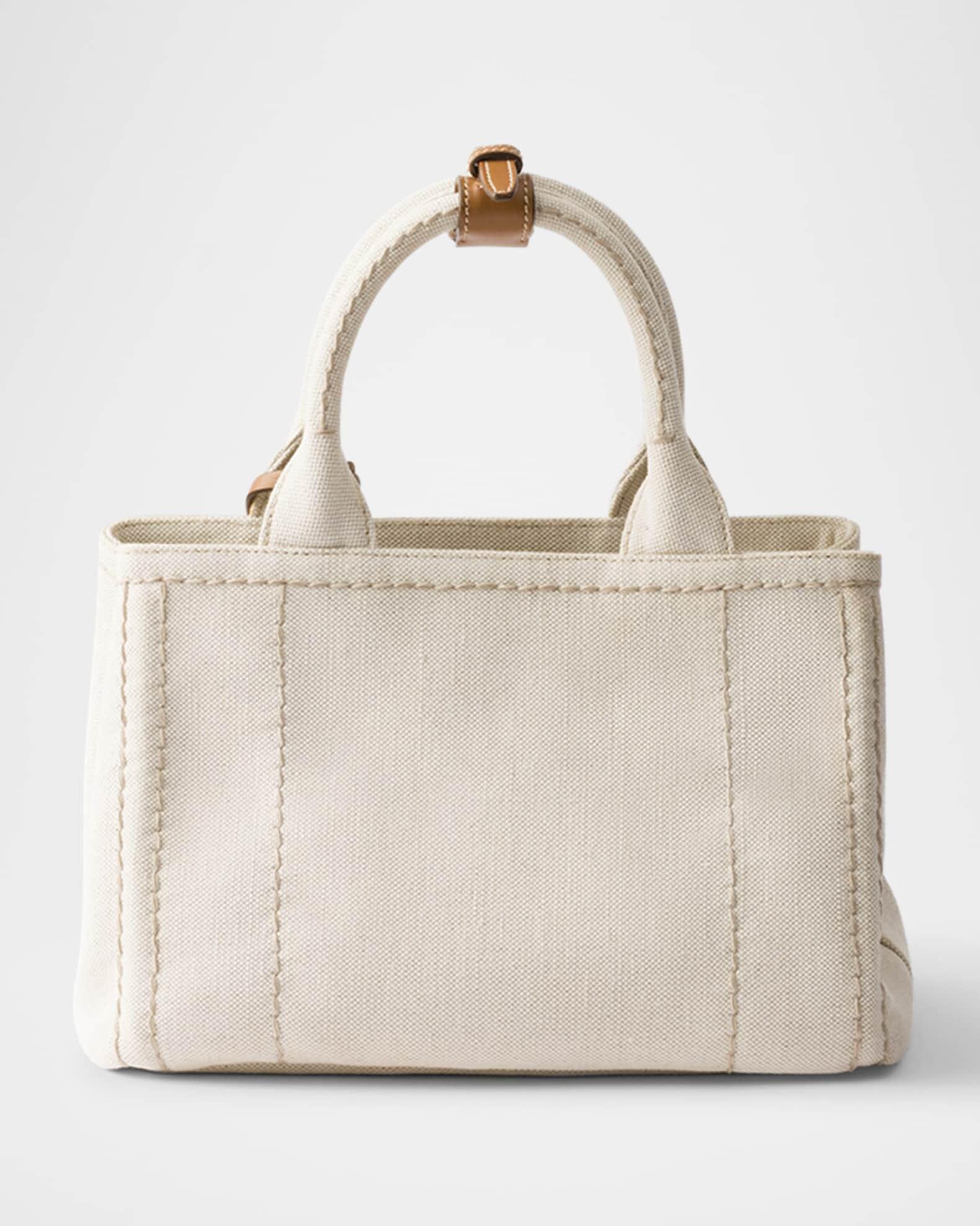 Small Linen-Blend Crossbody Bag Product Image