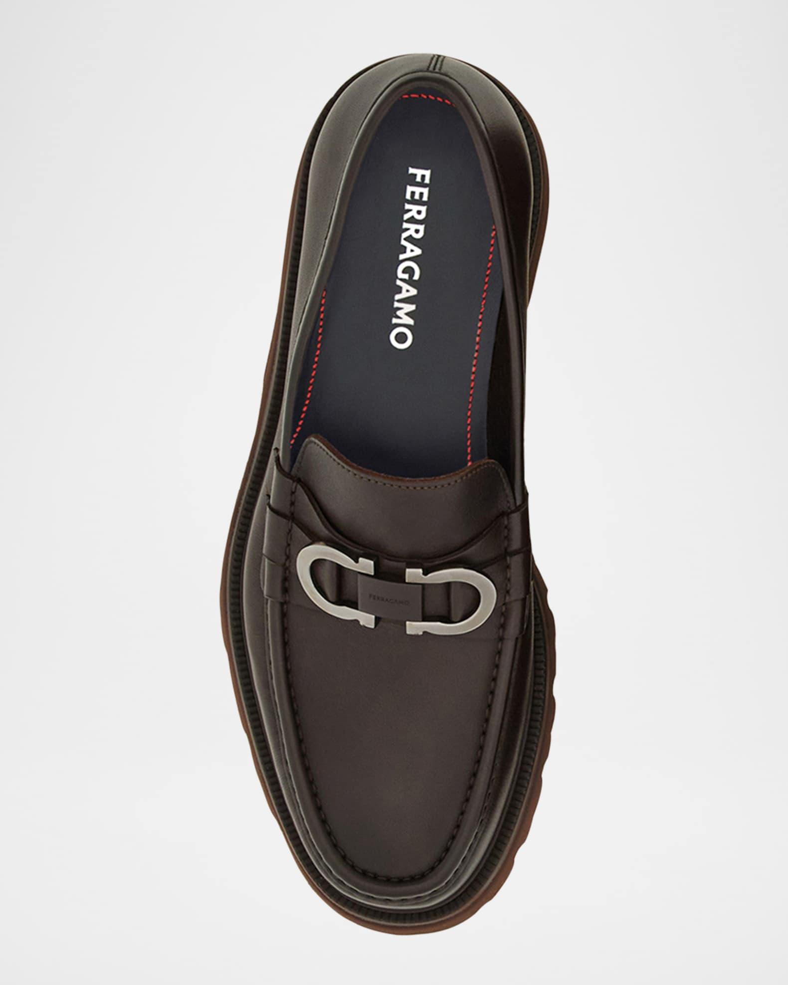 Men's Cocoon Gancini Lug-Sole Moccasin Loafers Product Image