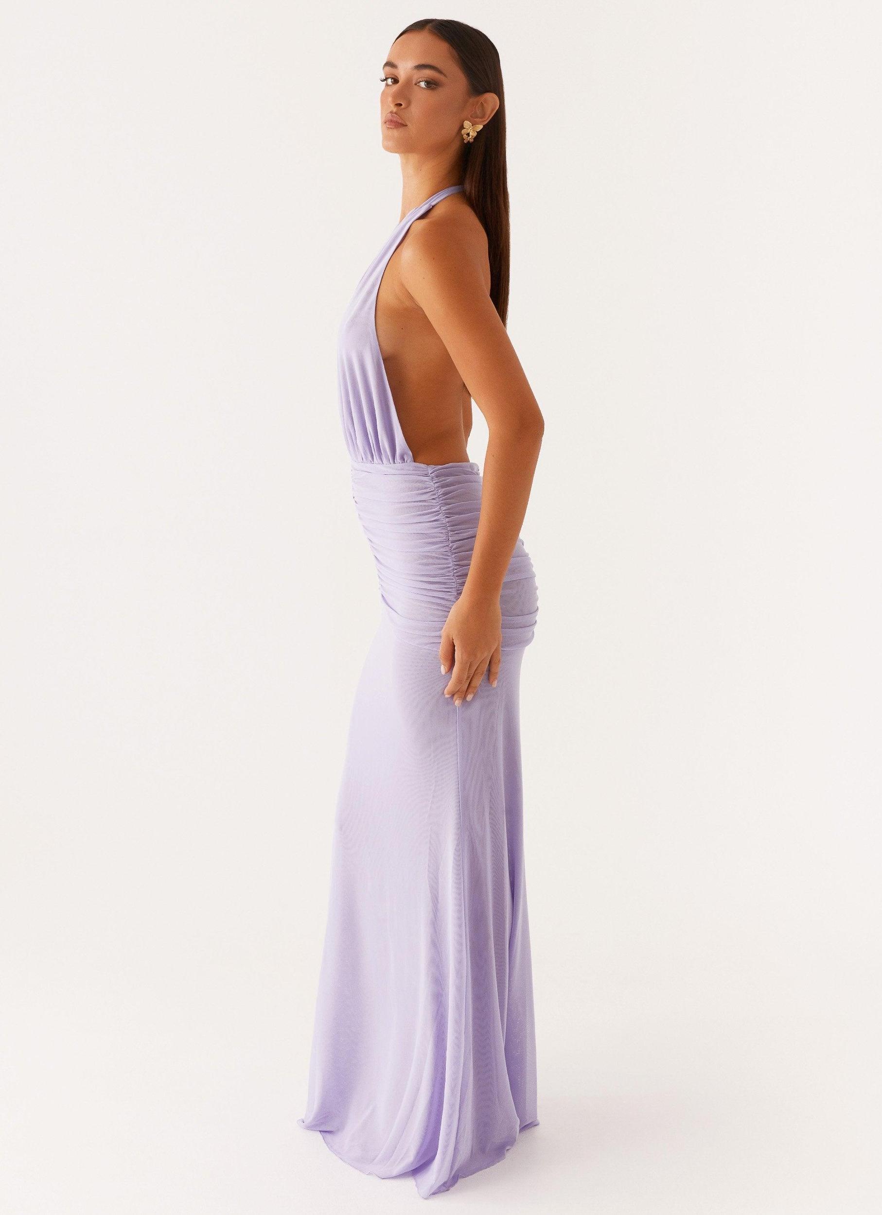 Places To Be Maxi Dress - Lilac Product Image