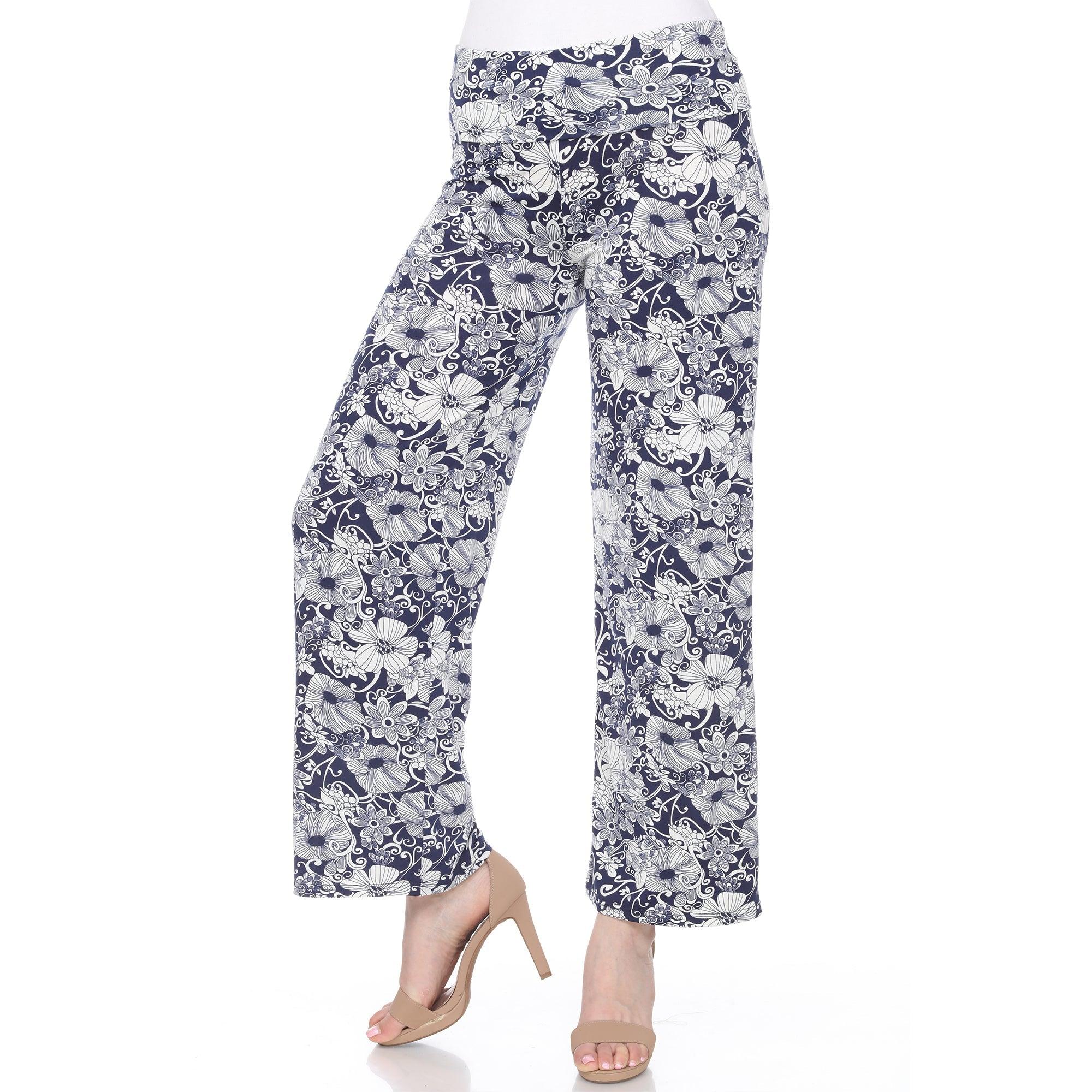 Floral Paisley Palazzo Pants Product Image