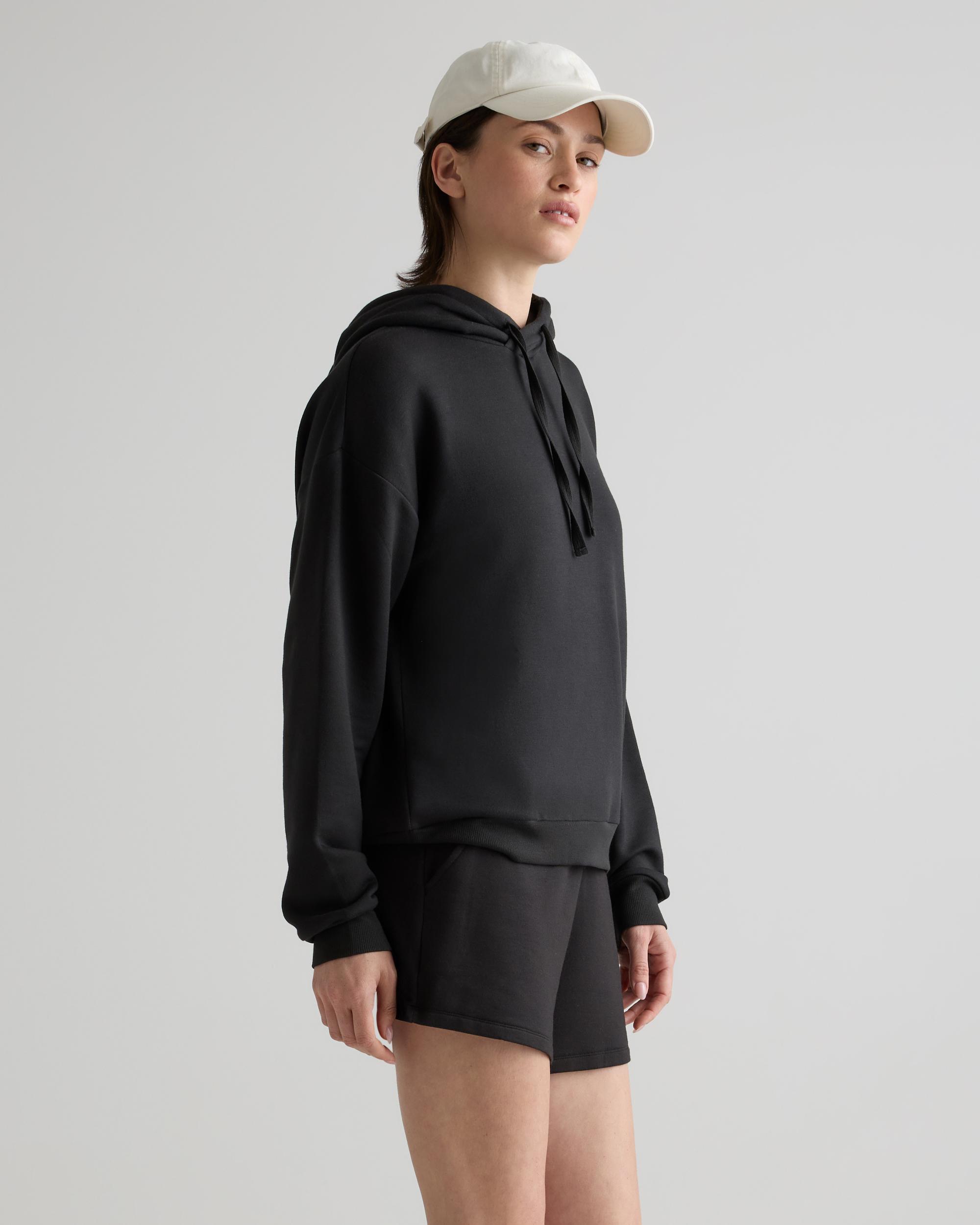 Quince | Women's SuperSoft Fleece Pullover Hoodie Sweatshirt Size XL, Lenzing Modal Product Image