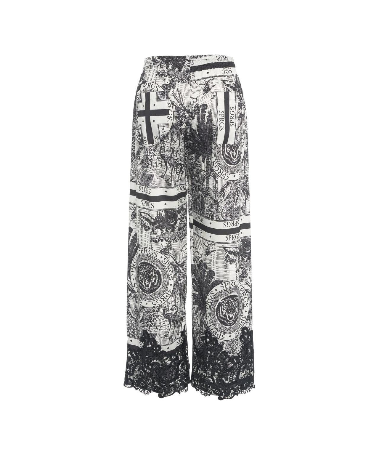 Pants with lace detail Product Image