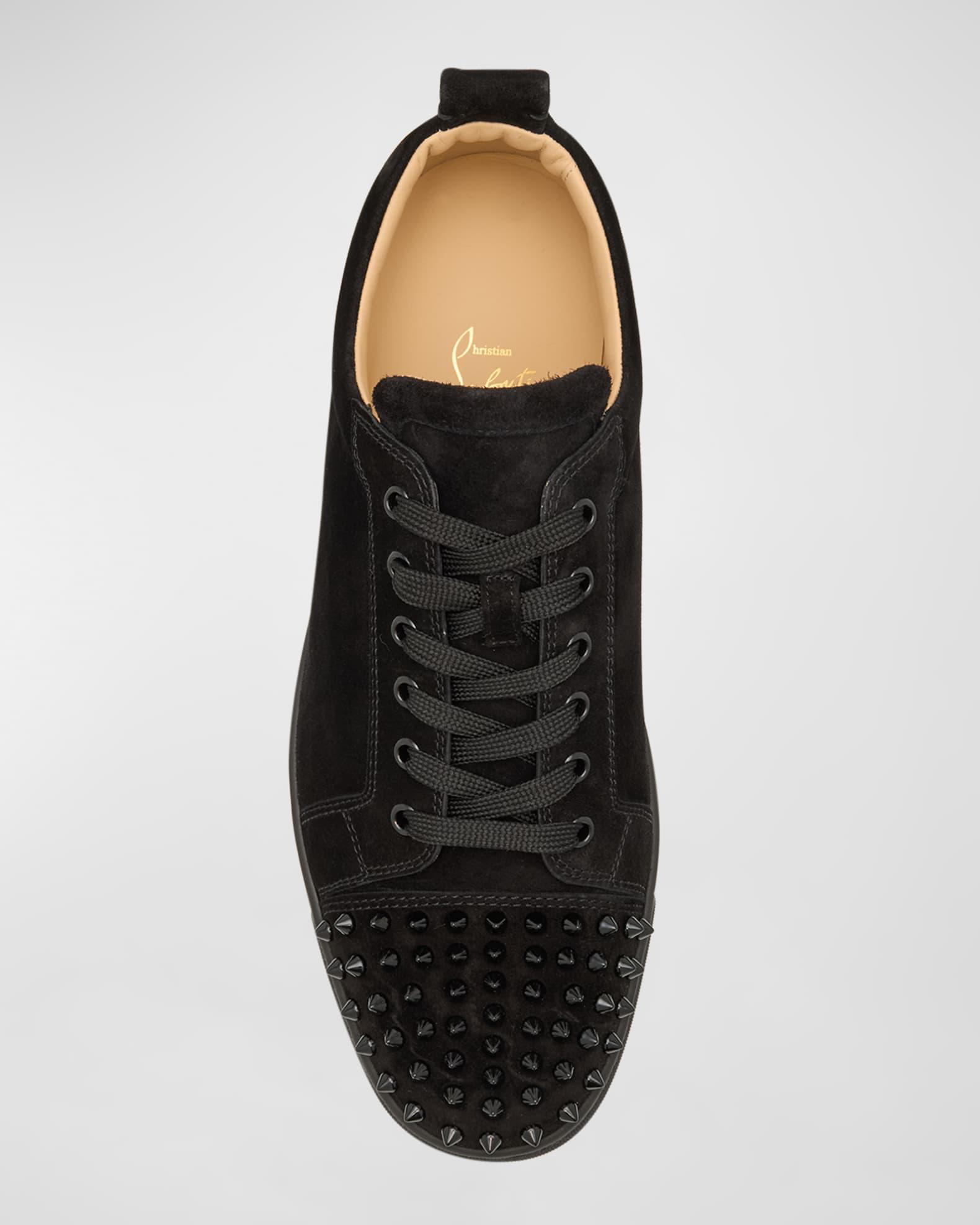 Men's Louis Junior Spikes Leather Low-Top Sneakers Product Image