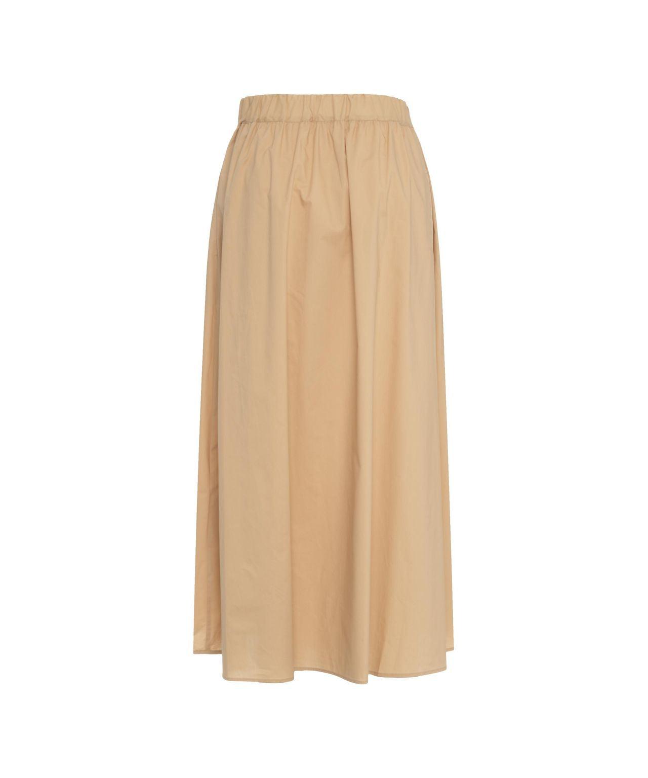 Pleated maxi skirt Product Image