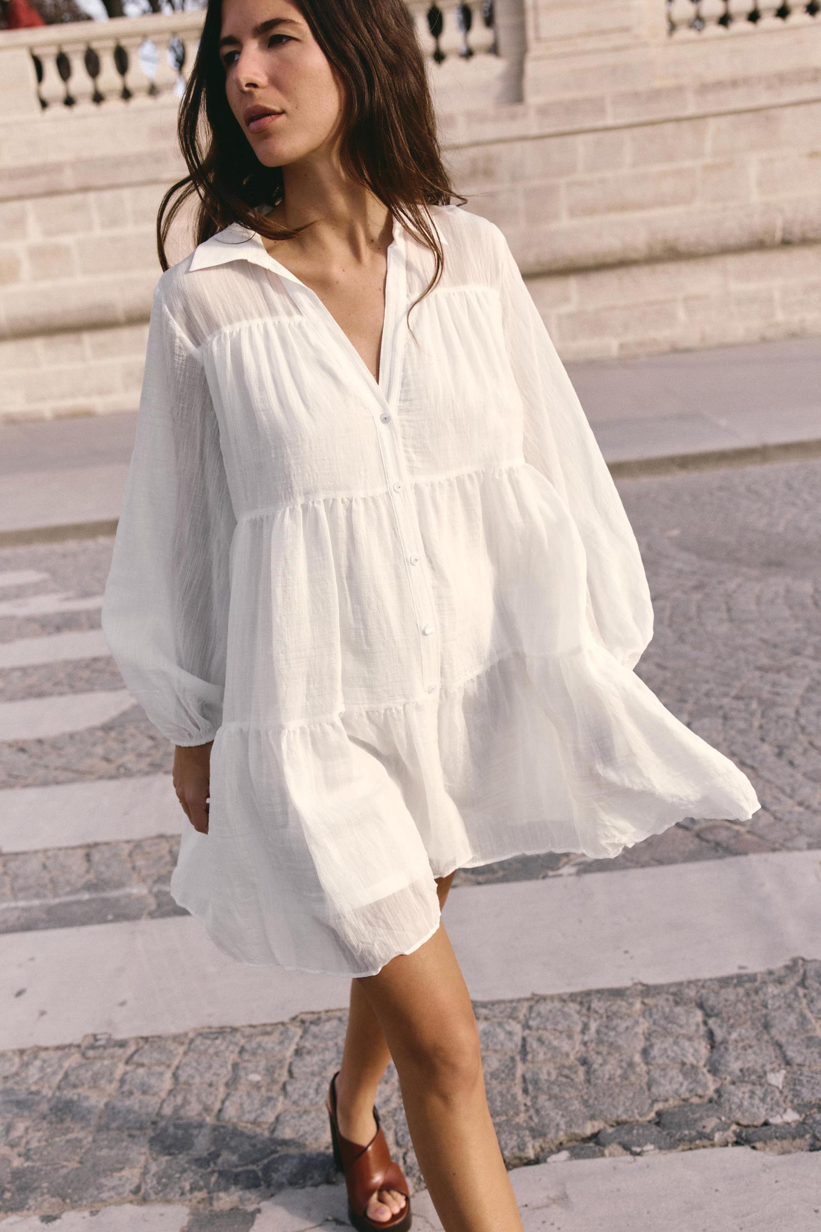 SHORT TIERED DRESS Product Image