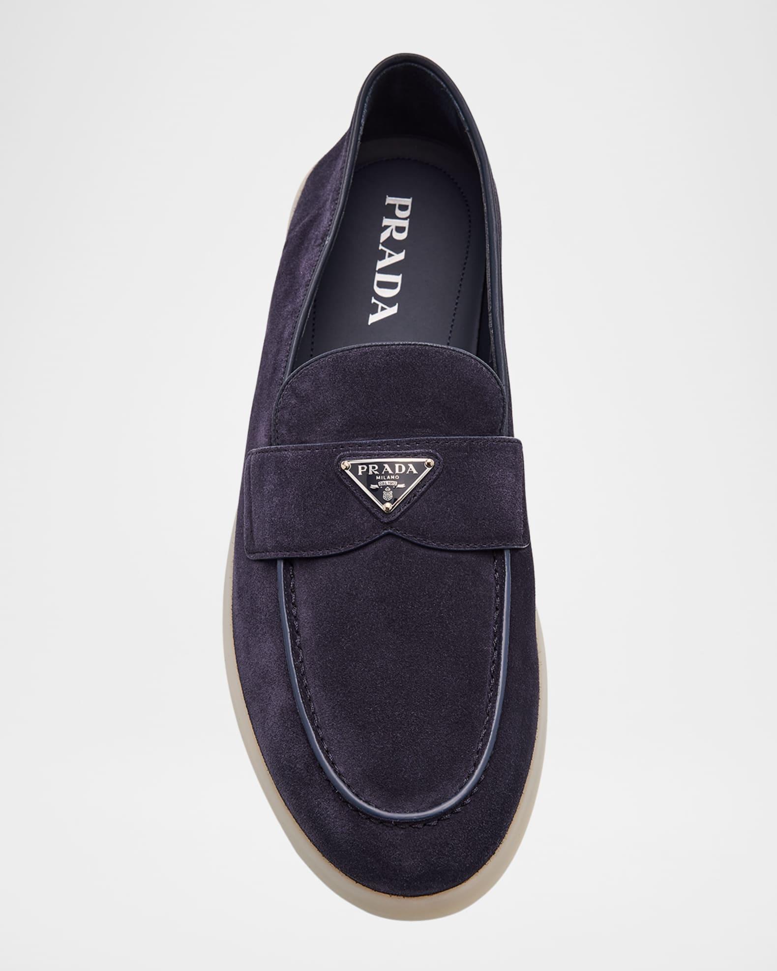 Men's Suede Boat Shoes Product Image