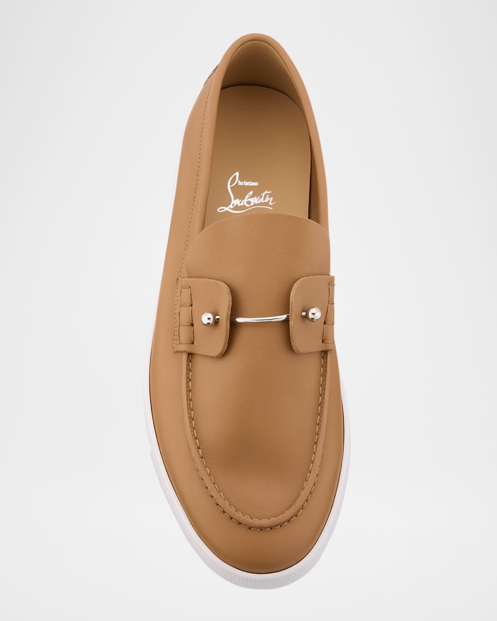 Mens Tonal Suede Loafers Product Image