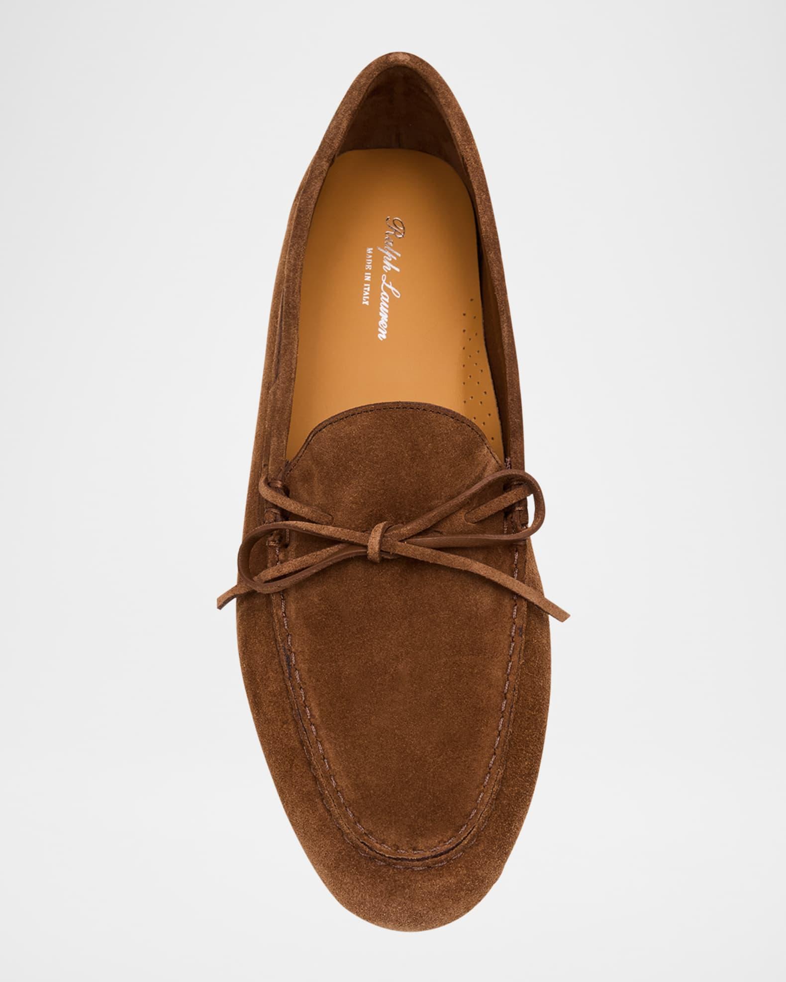 Men's Beekman Suede Moc-Toe Loafers Product Image