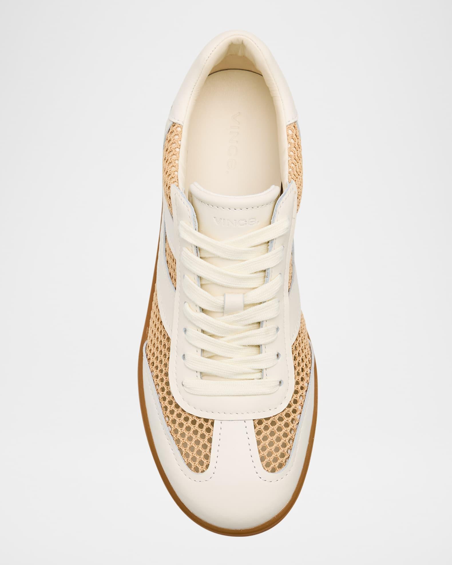 Oasis Net Leather Low-Top Sneakers Product Image