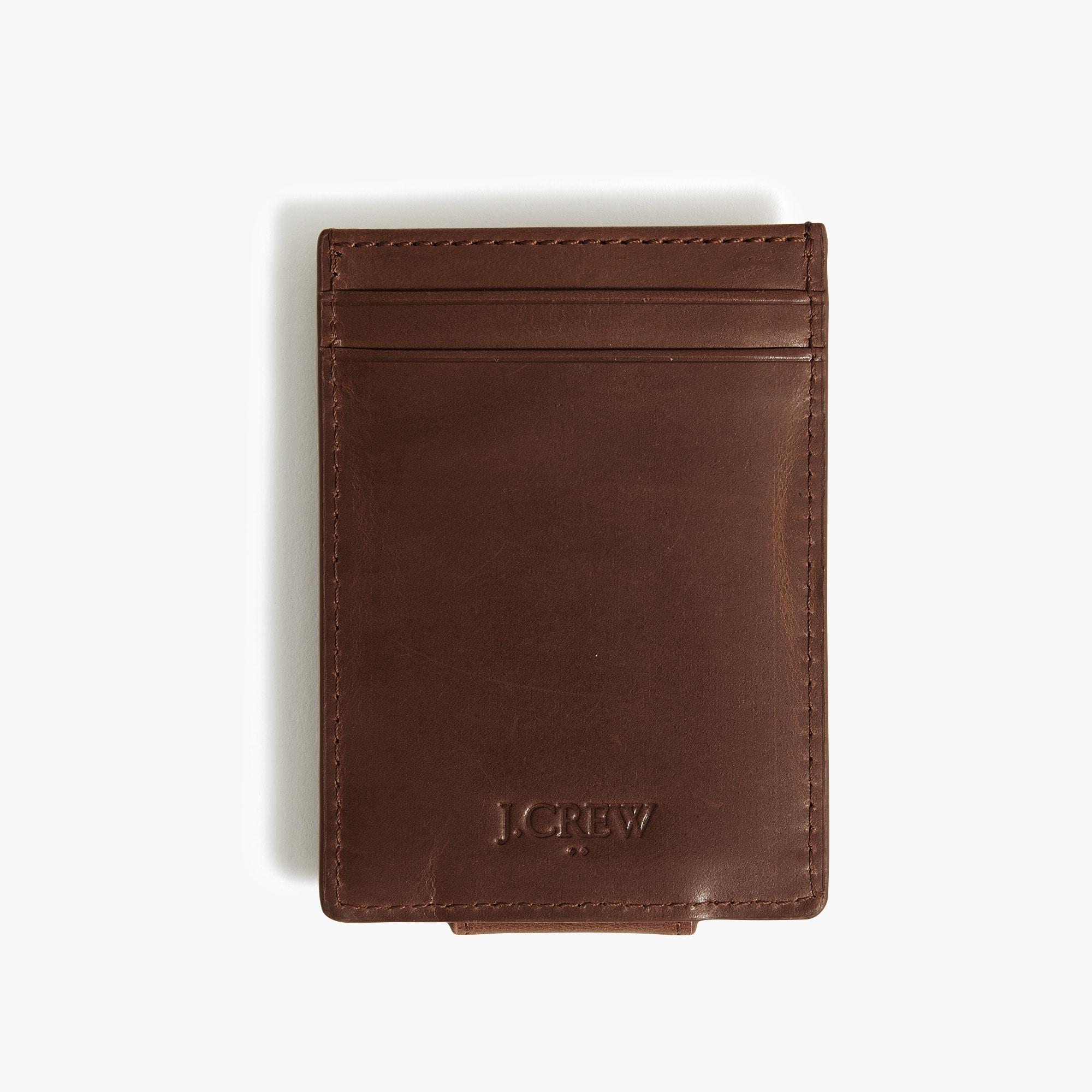 Leather money clip Product Image