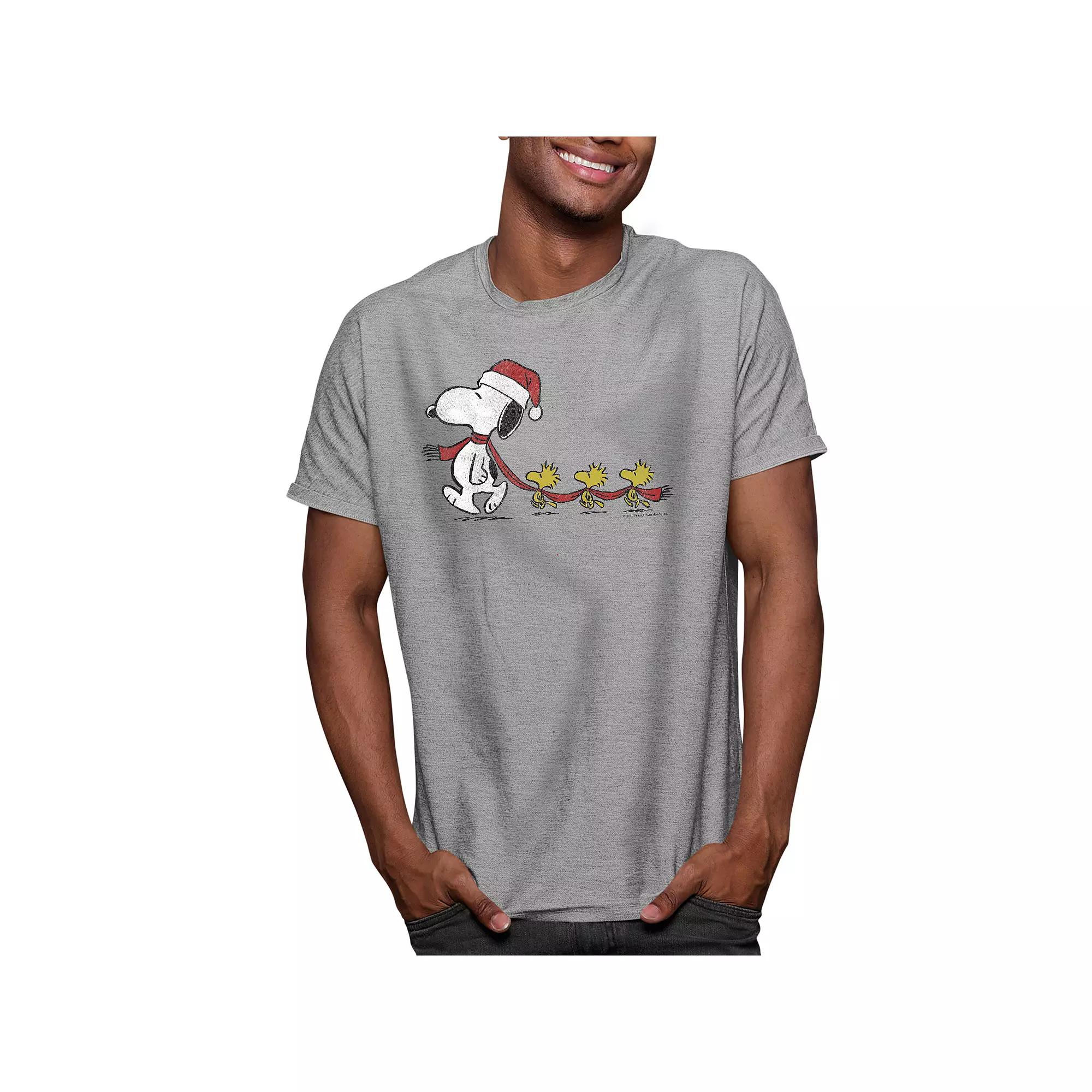 Men's Peanuts Line Up Tee,  Product Image