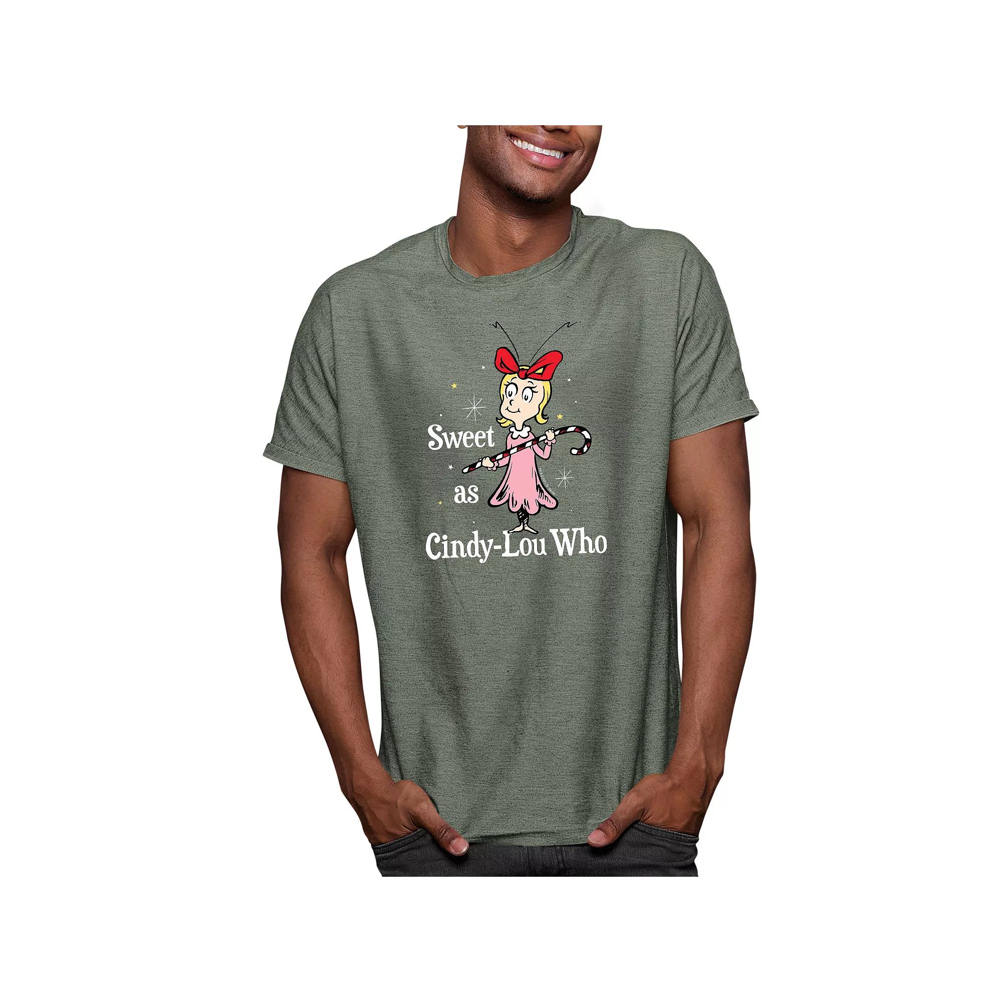 Men's Dr. Seuss The Grinch Cindy-Lou Who Tee,  Product Image