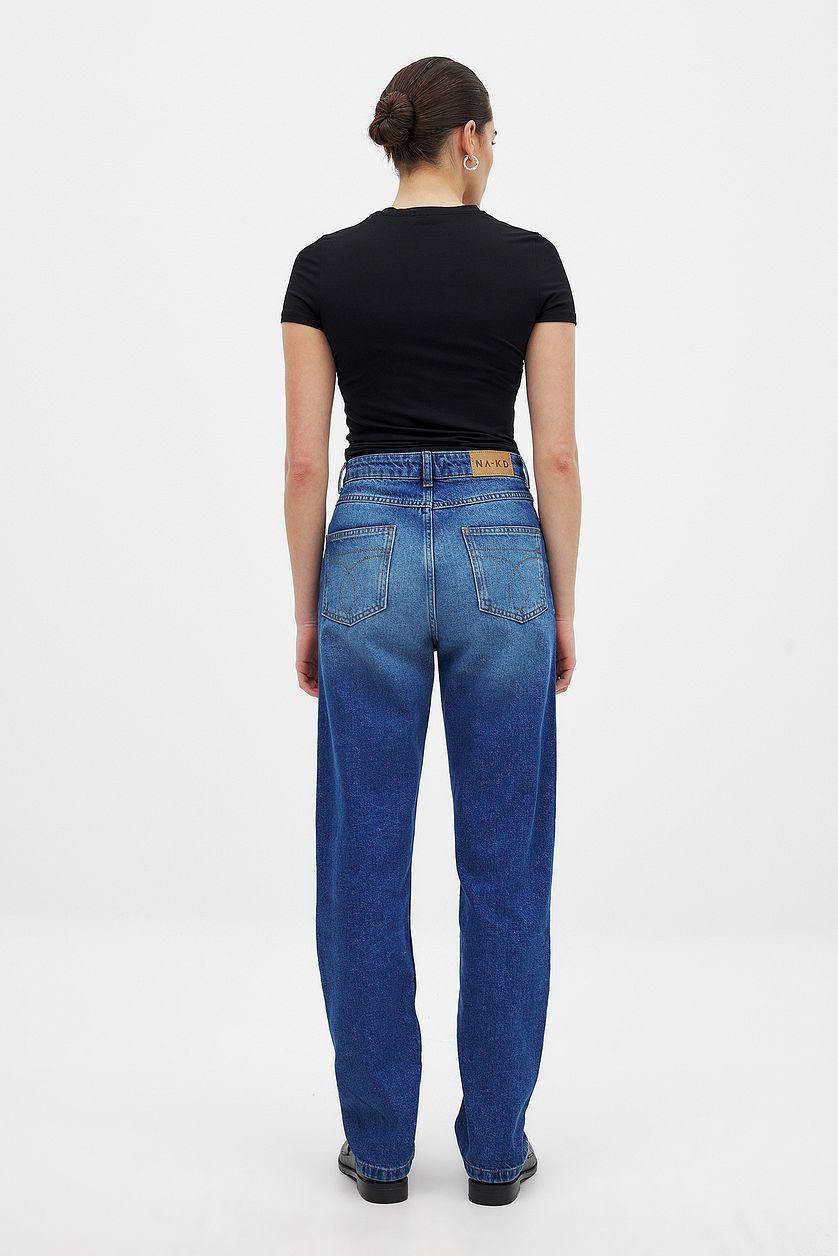 Straight High Waist Jeans Product Image