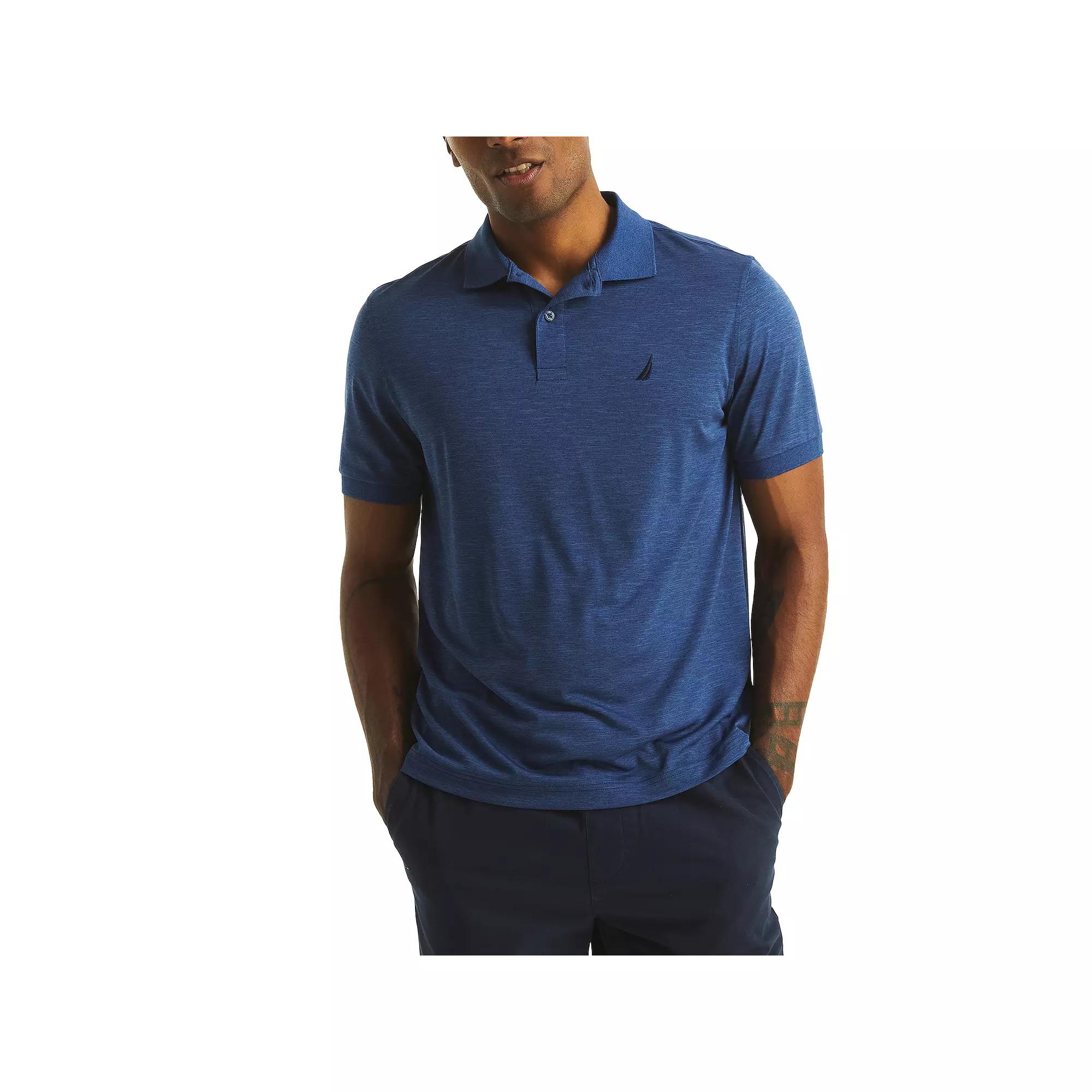 Men's Nautica Classic Fit Performance Polo, Size: XXL, Blue Grey Product Image