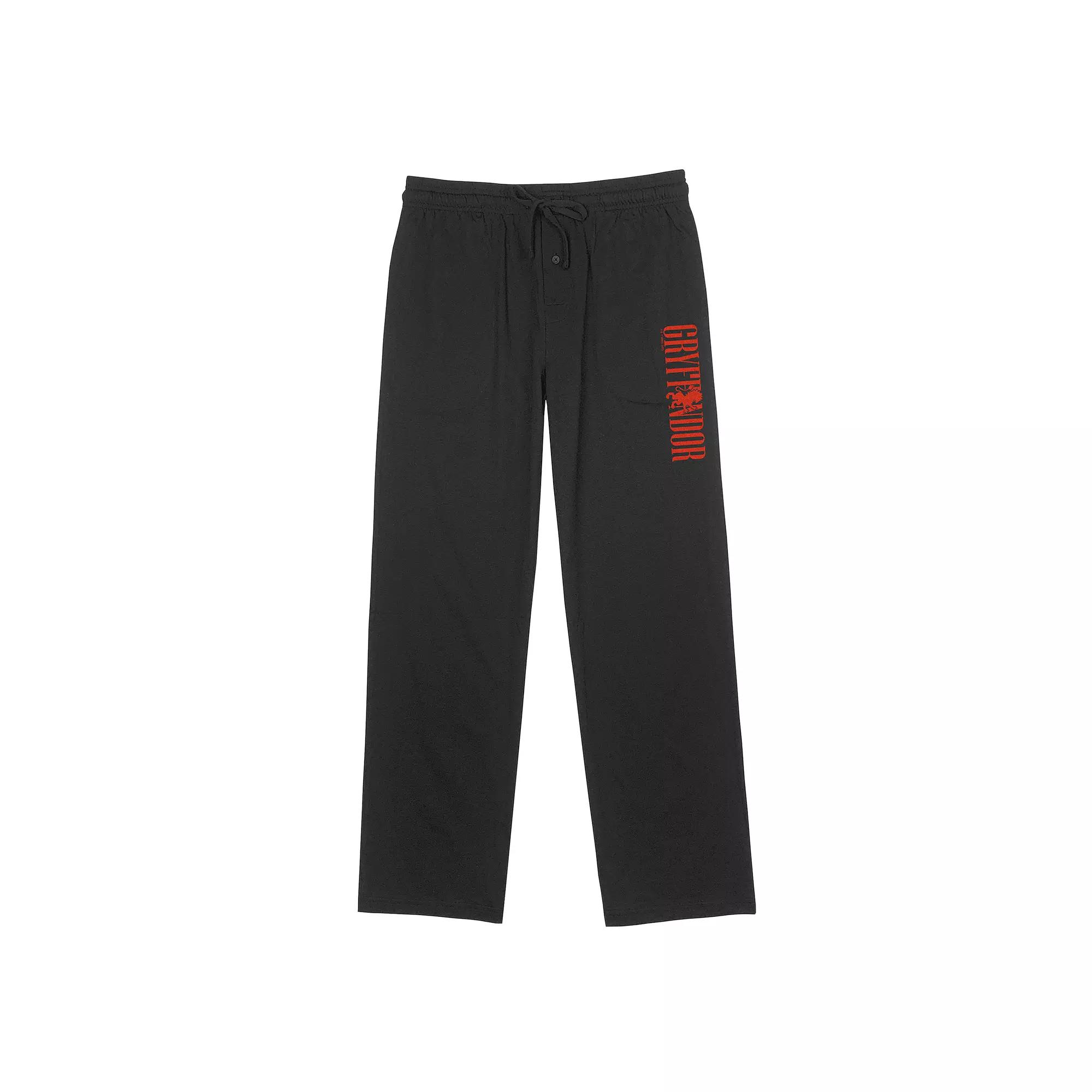 Men's Wonder Woman Vertical Emblems Pajama Pants, Size: Small, Black Product Image