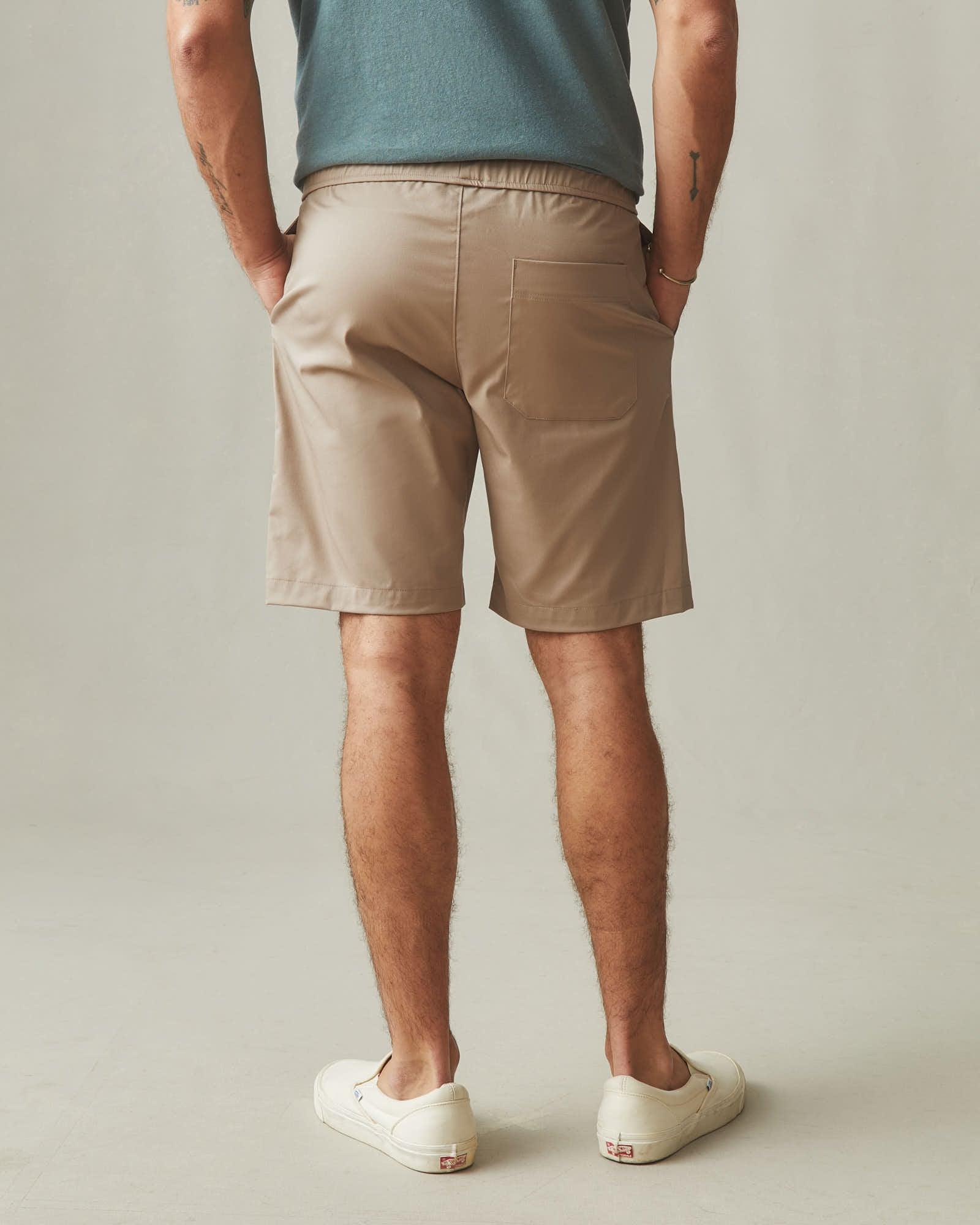 Men's Lightweight Beach Short - Khaki Product Image