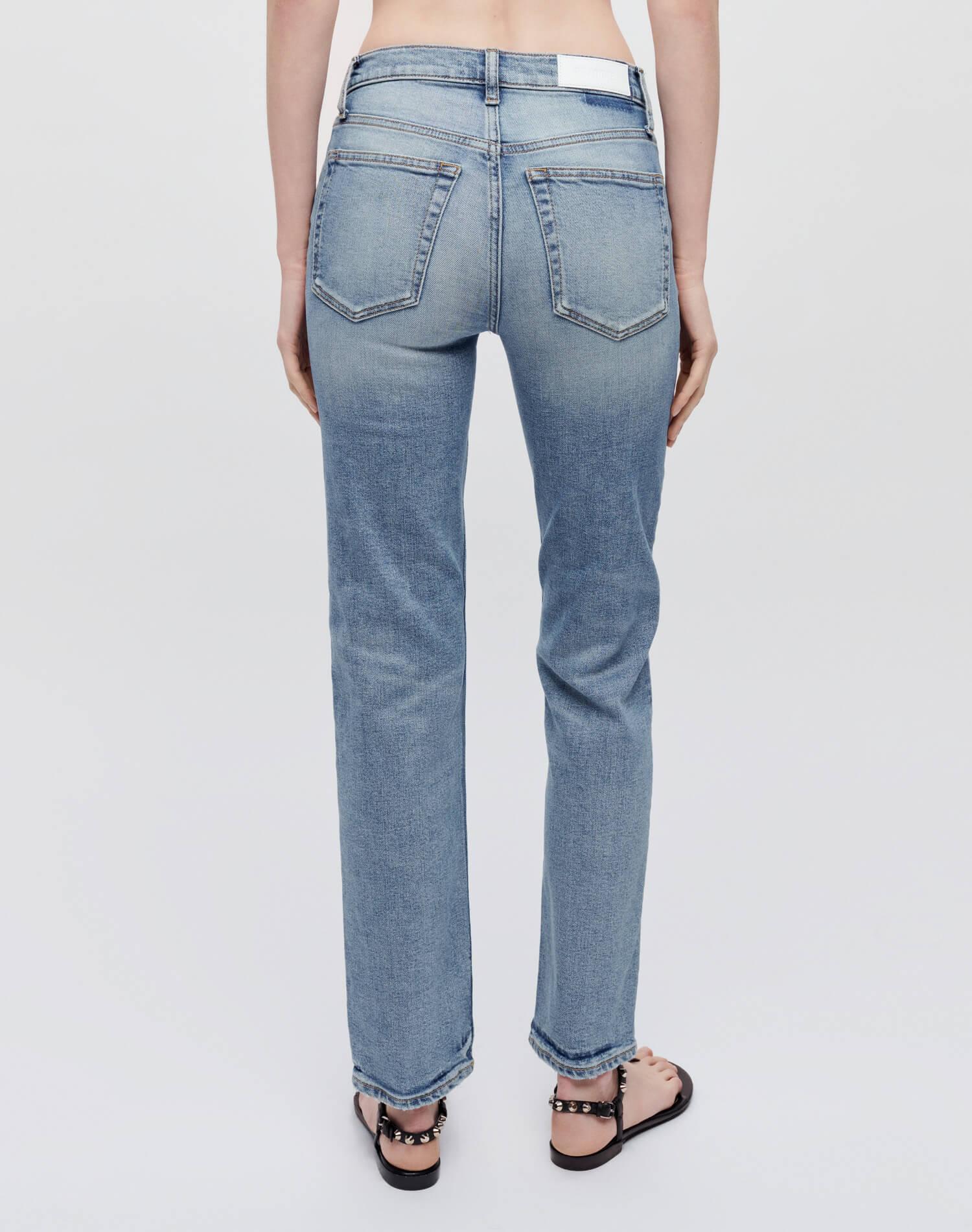 Comfort Stretch Mid Rise Stove Pipe - Bella Rosa Product Image