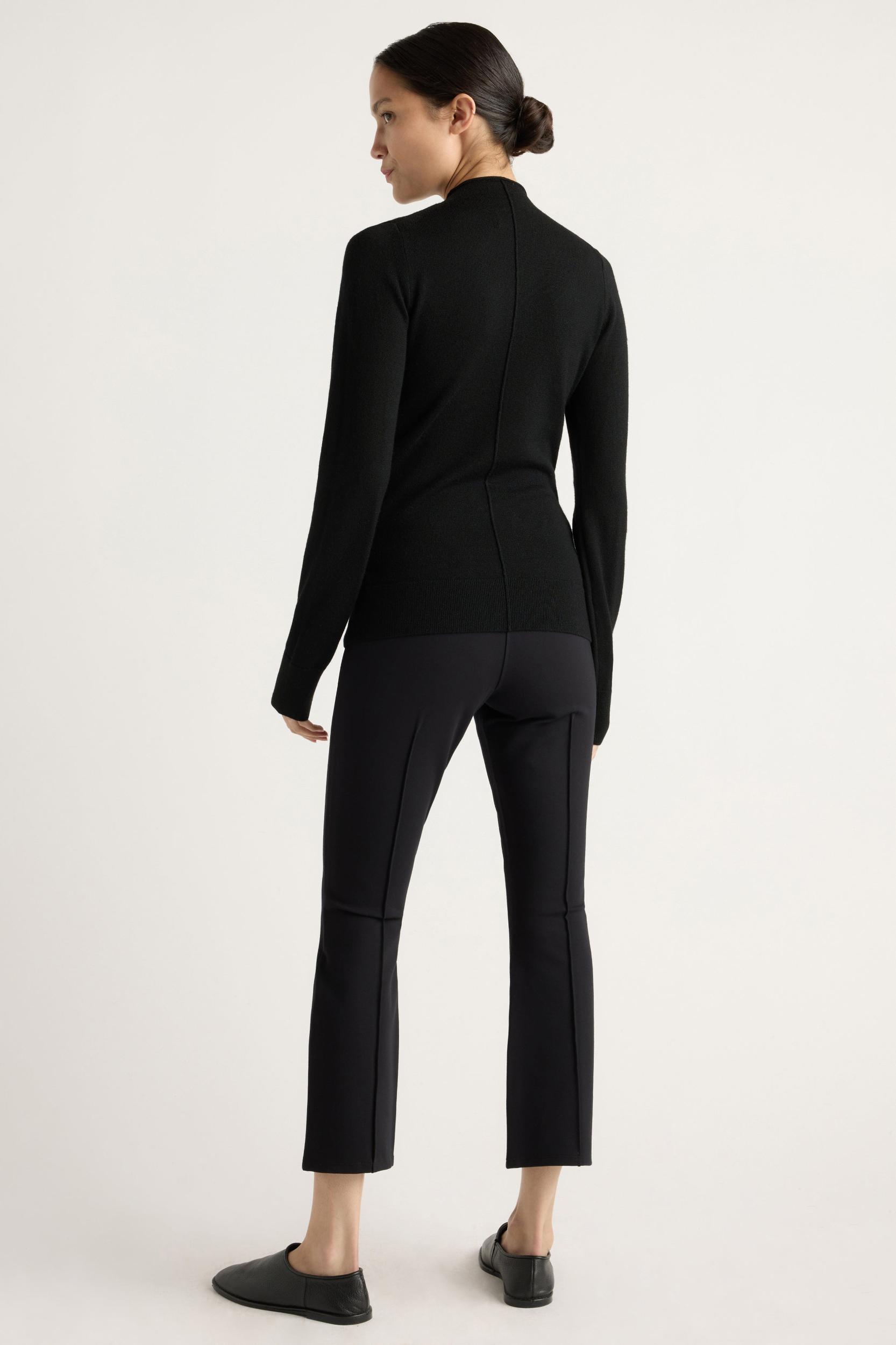 Tez Kick-Flare Ponte Stretch Pant Product Image