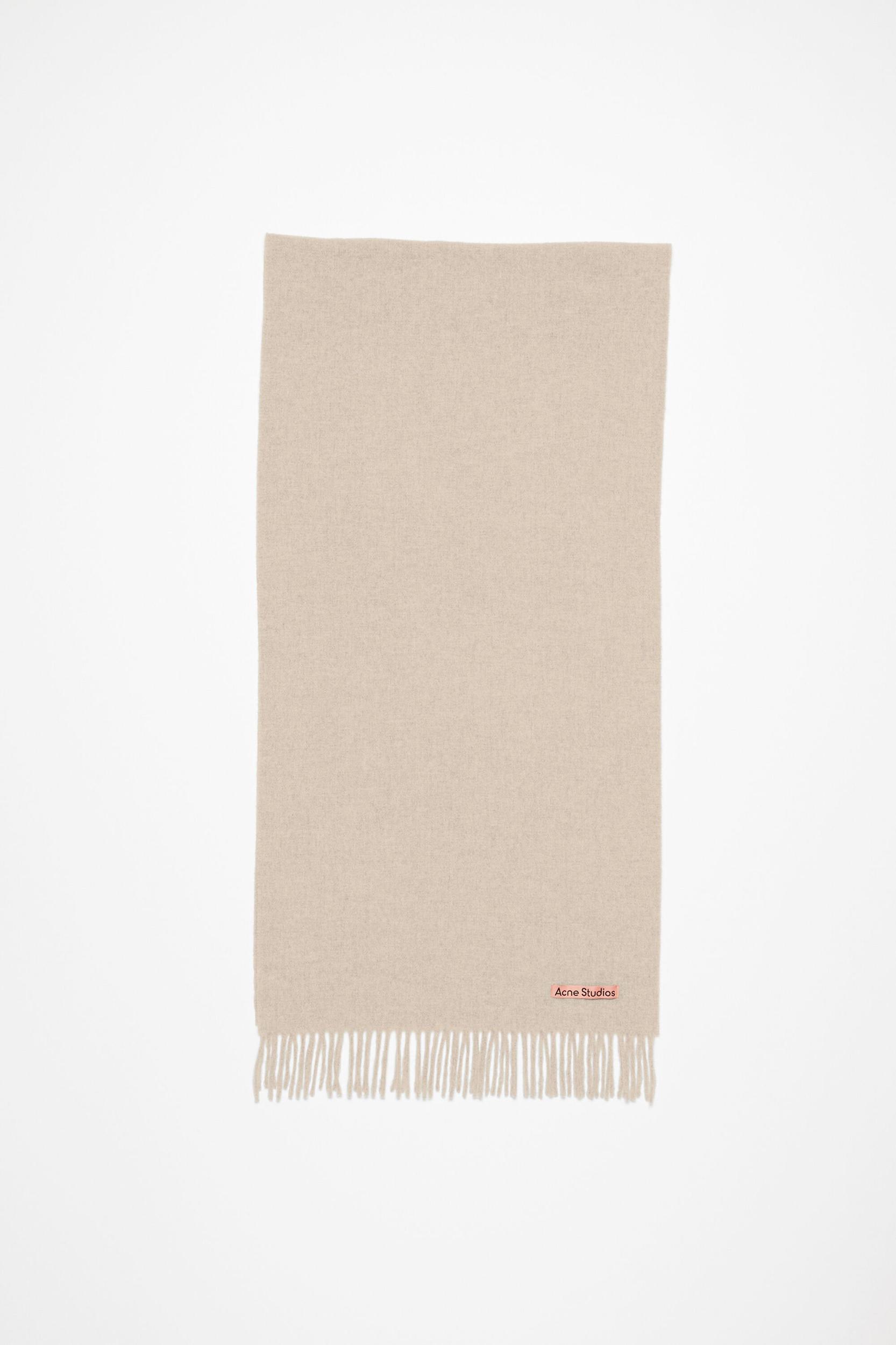 Fringe wool scarf – Narrow Product Image
