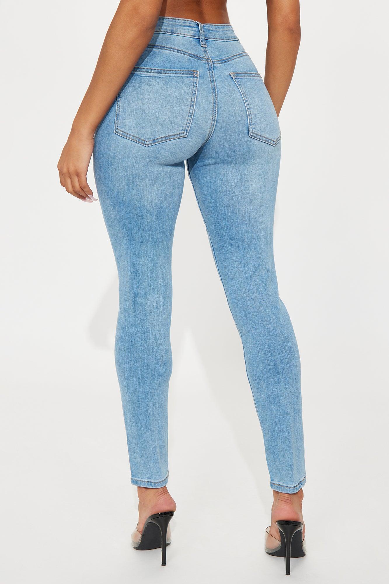 Classic Premium High Rise Skinny Jeans - Light Wash Female Product Image