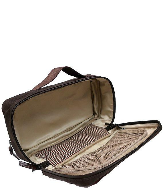 BOCONI Garth Expandable Full Grain Leather Travel Kit Product Image