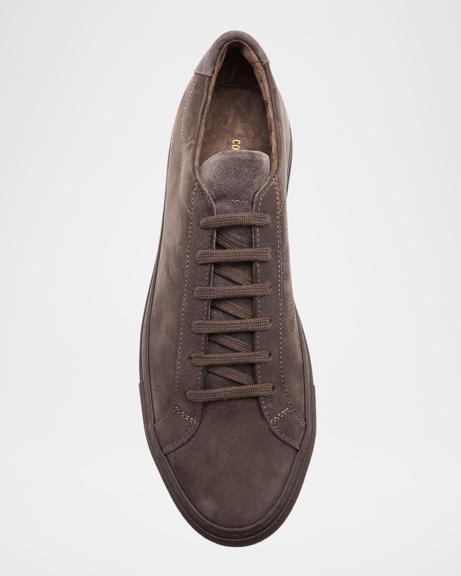 Men's Achilles Nubuck Low-Top Sneakers Product Image