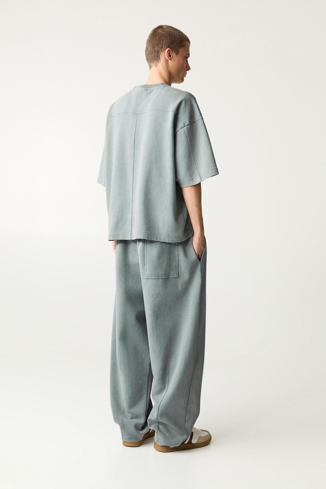 Super baggy interlock tracksuit bottoms Product Image