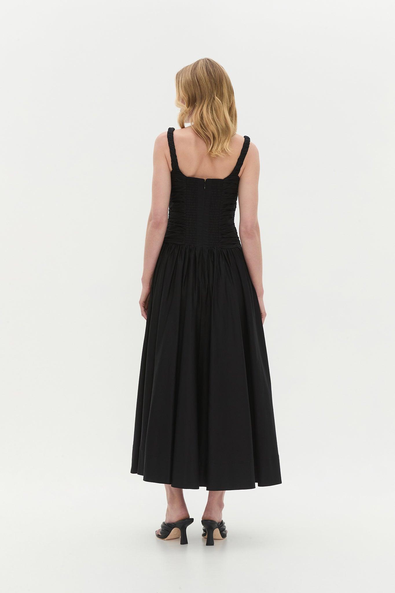 Star Midi Dress-BLACK / 4 Product Image
