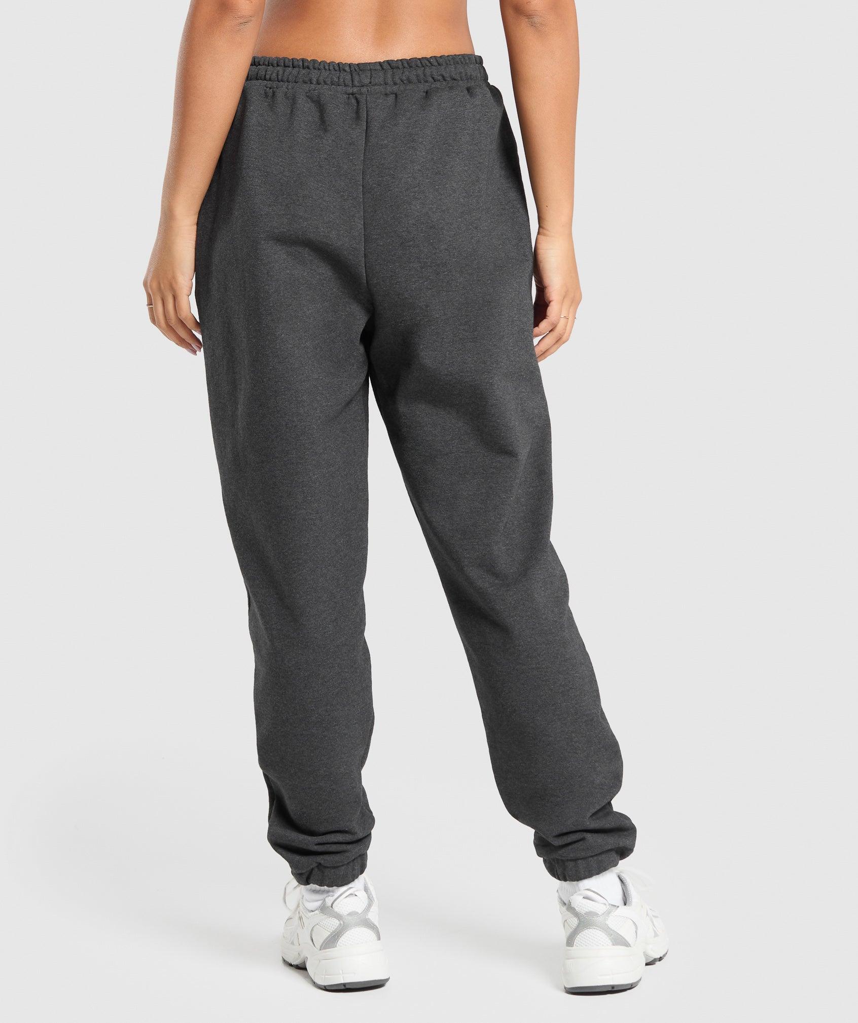 Gymshark Rest Day Sweats Joggers - Black Marl Female Product Image